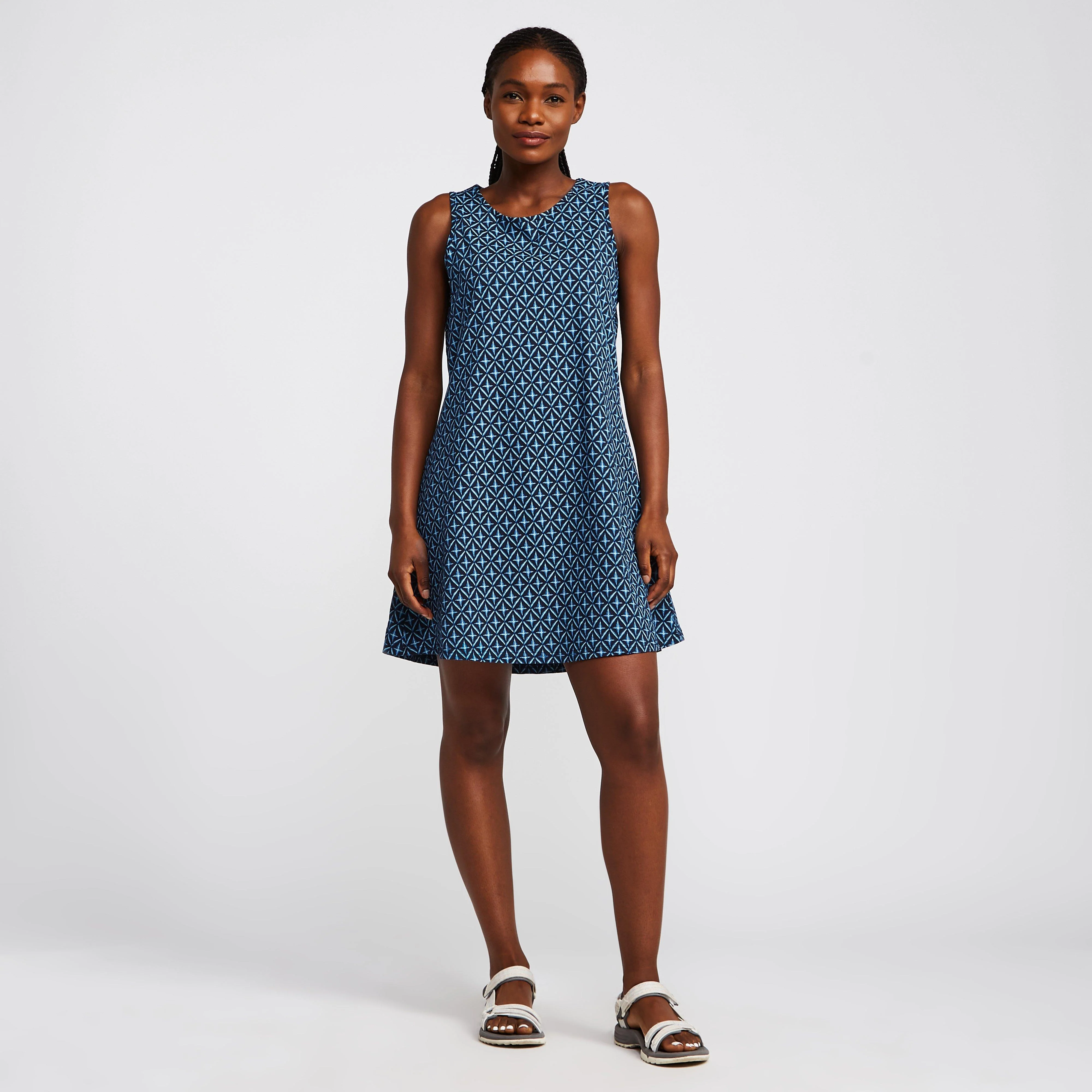 Women’s Kaimana Dress in Navy - Image 3