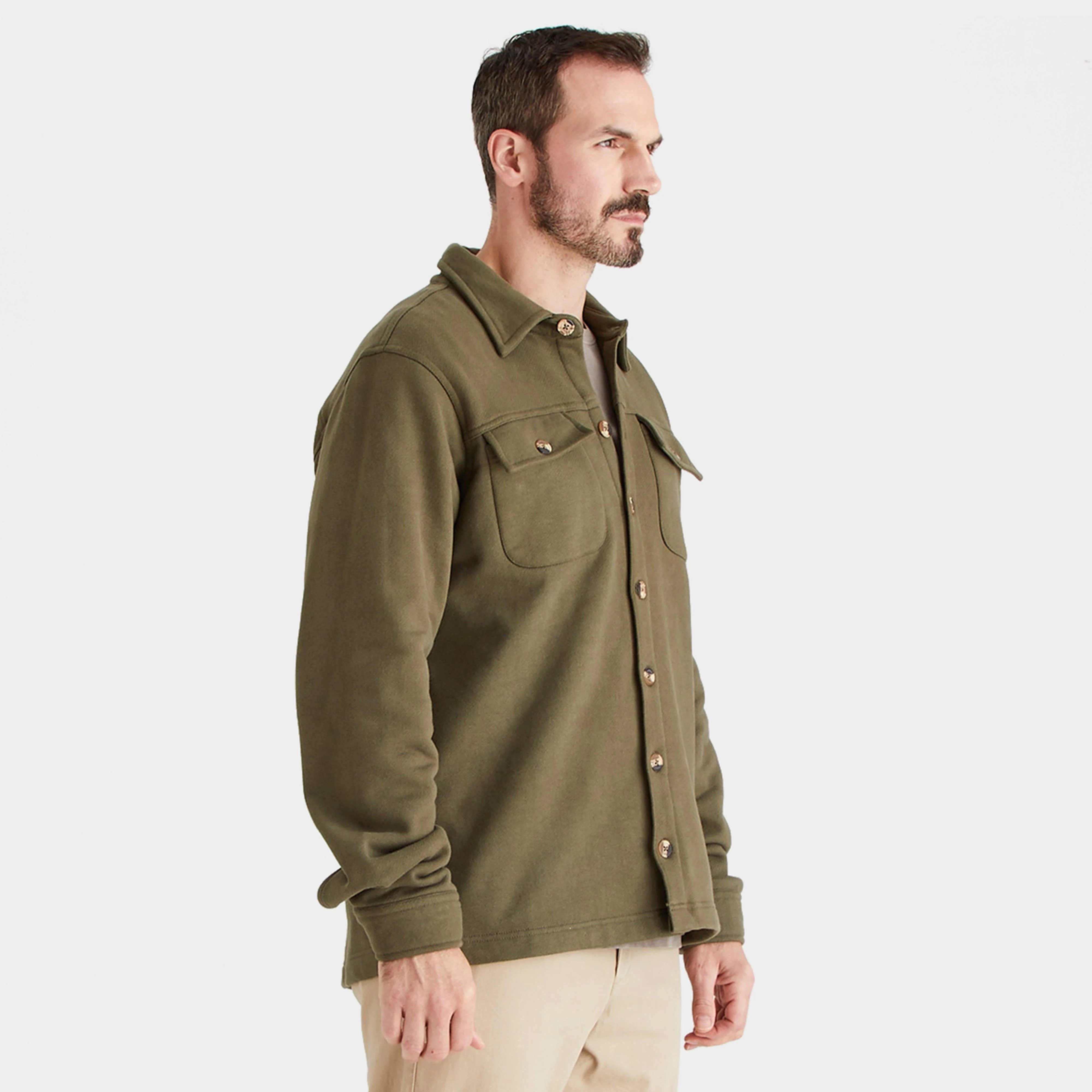 Men's Burnham Work Shirt Ivy Green - Image 3