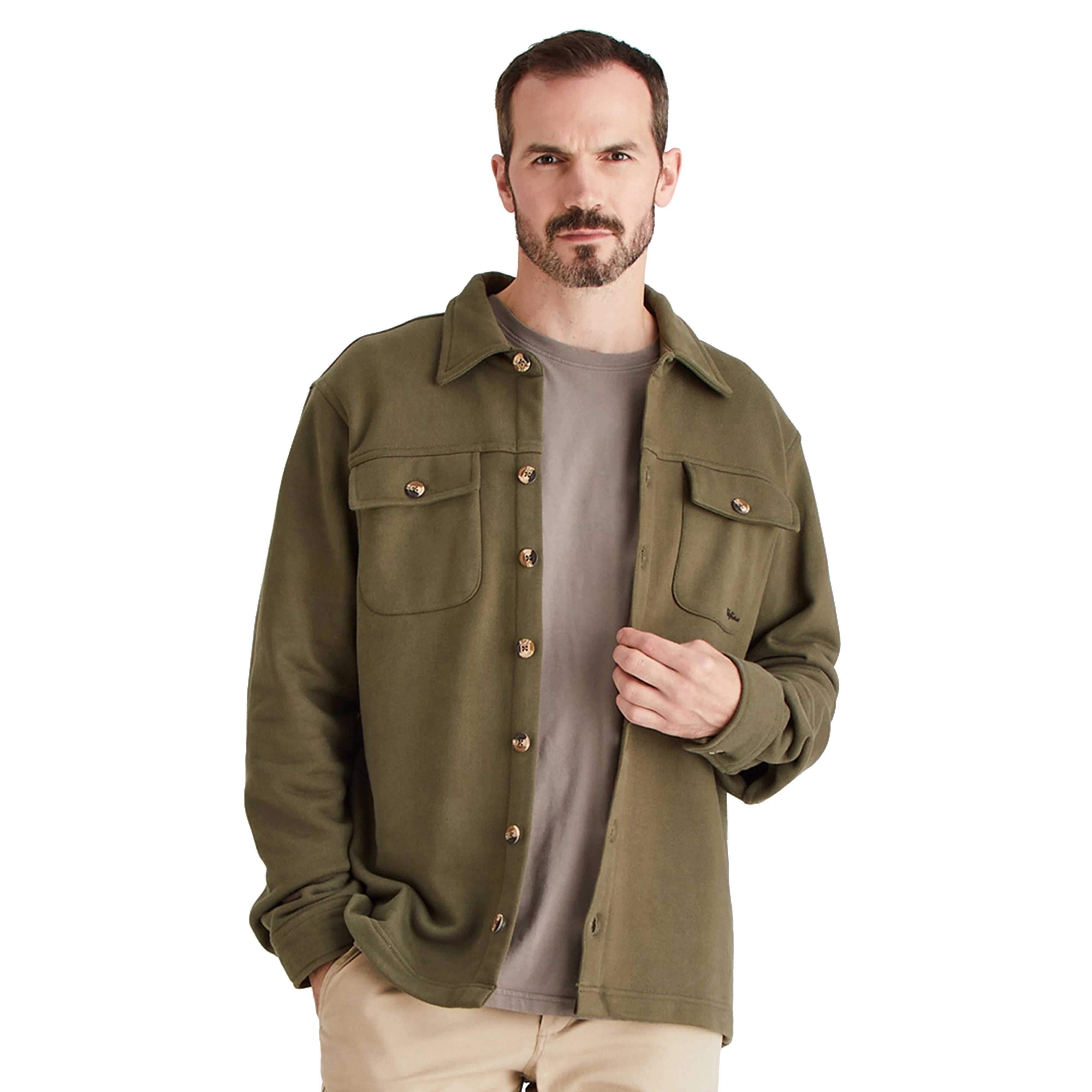 Men's Burnham Work Shirt Ivy Green - Image 7