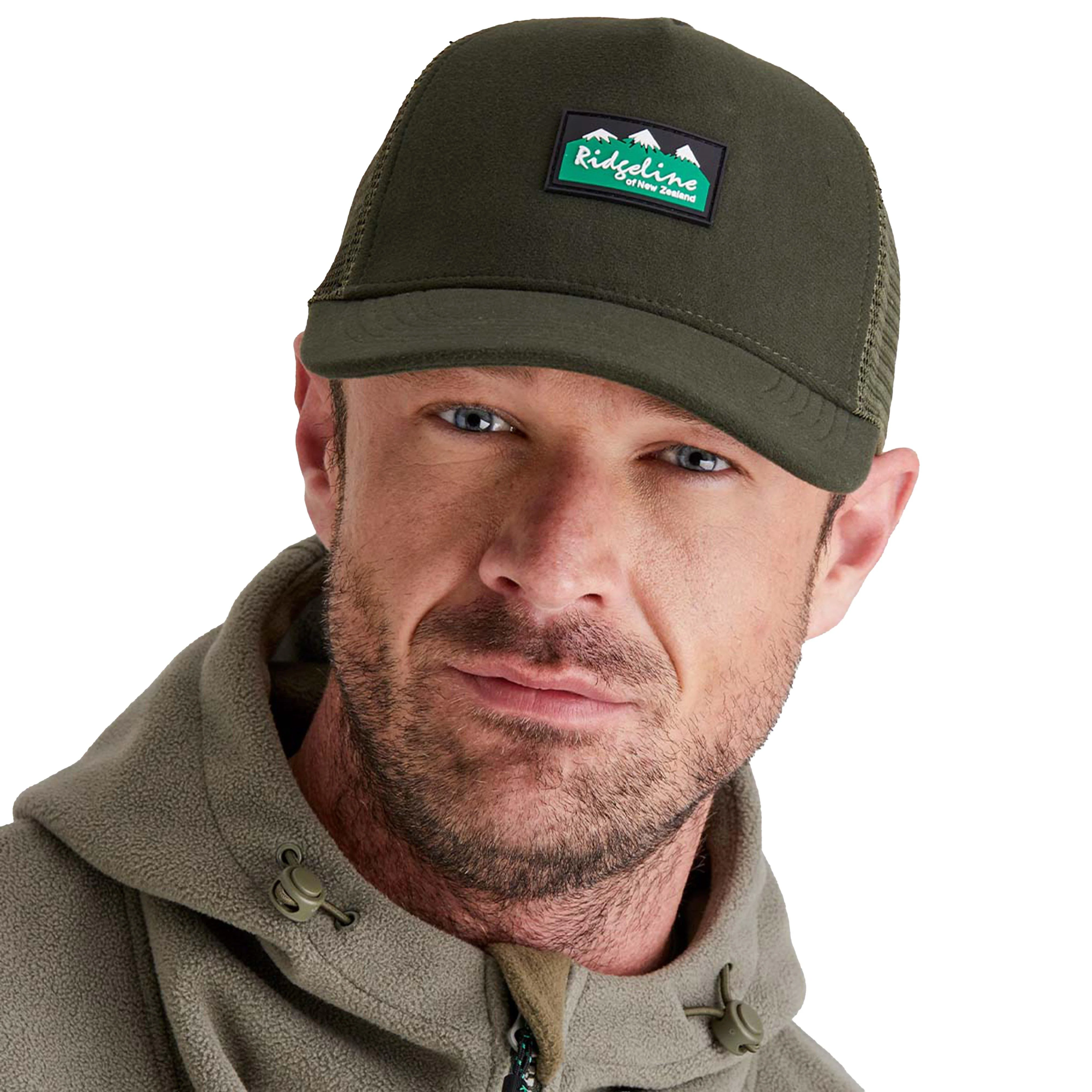 Men's Monsoon Trucker Cap Deep Forest - Image 5