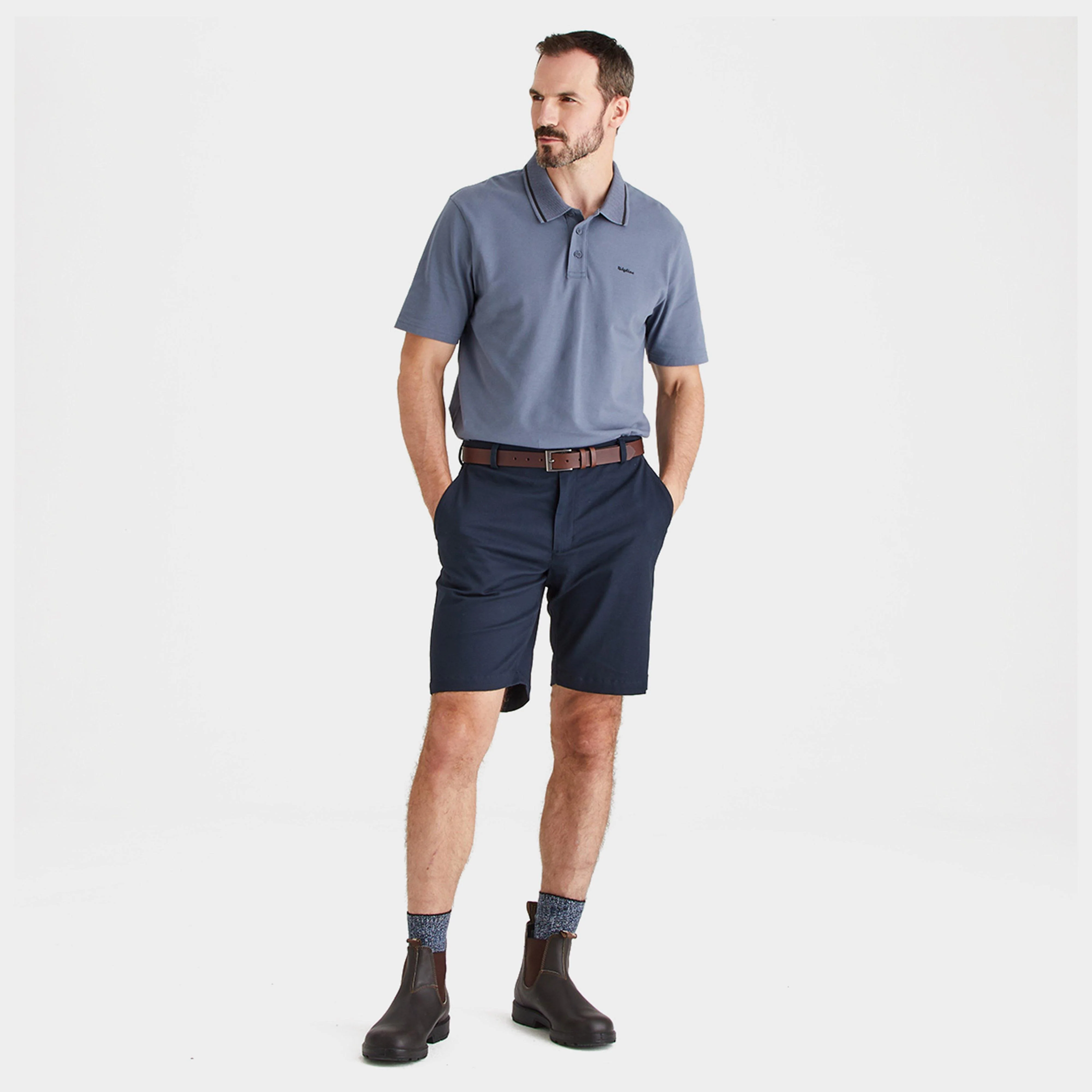 Men's Waxham Shorts Navy - Image 5