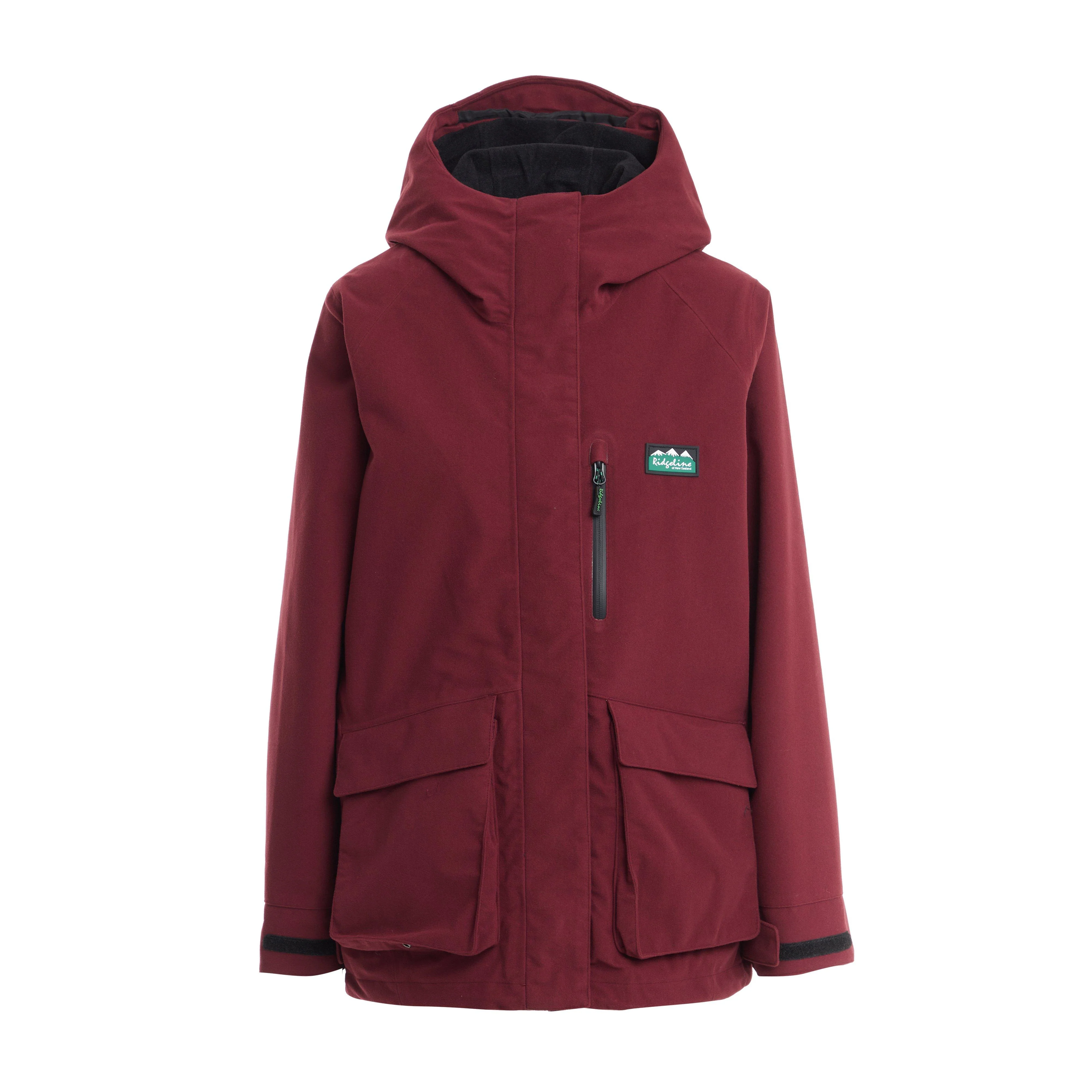 Womens Rhea Jacket Winter Berry - Image 12