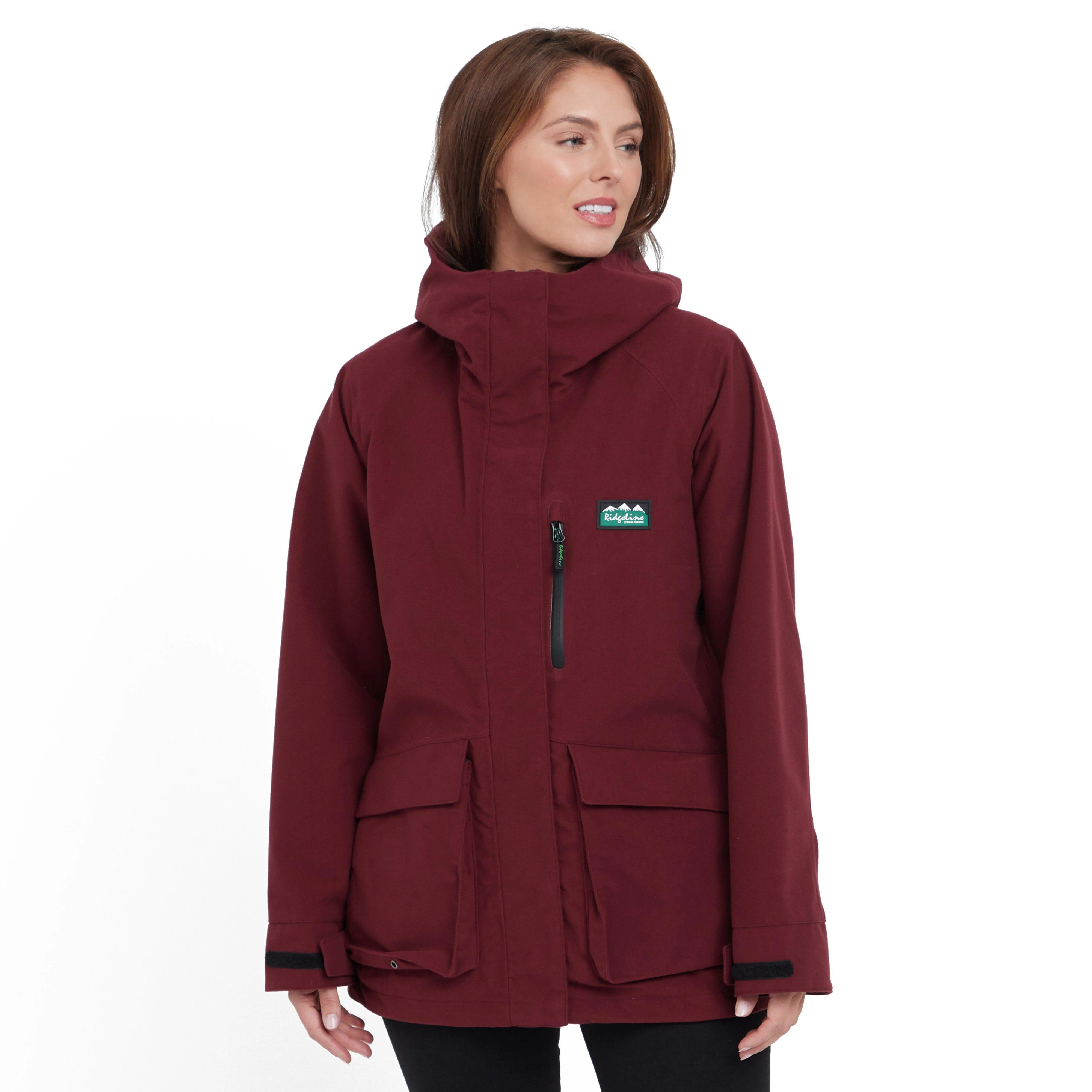 Womens Rhea Jacket Winter Berry - Image 13