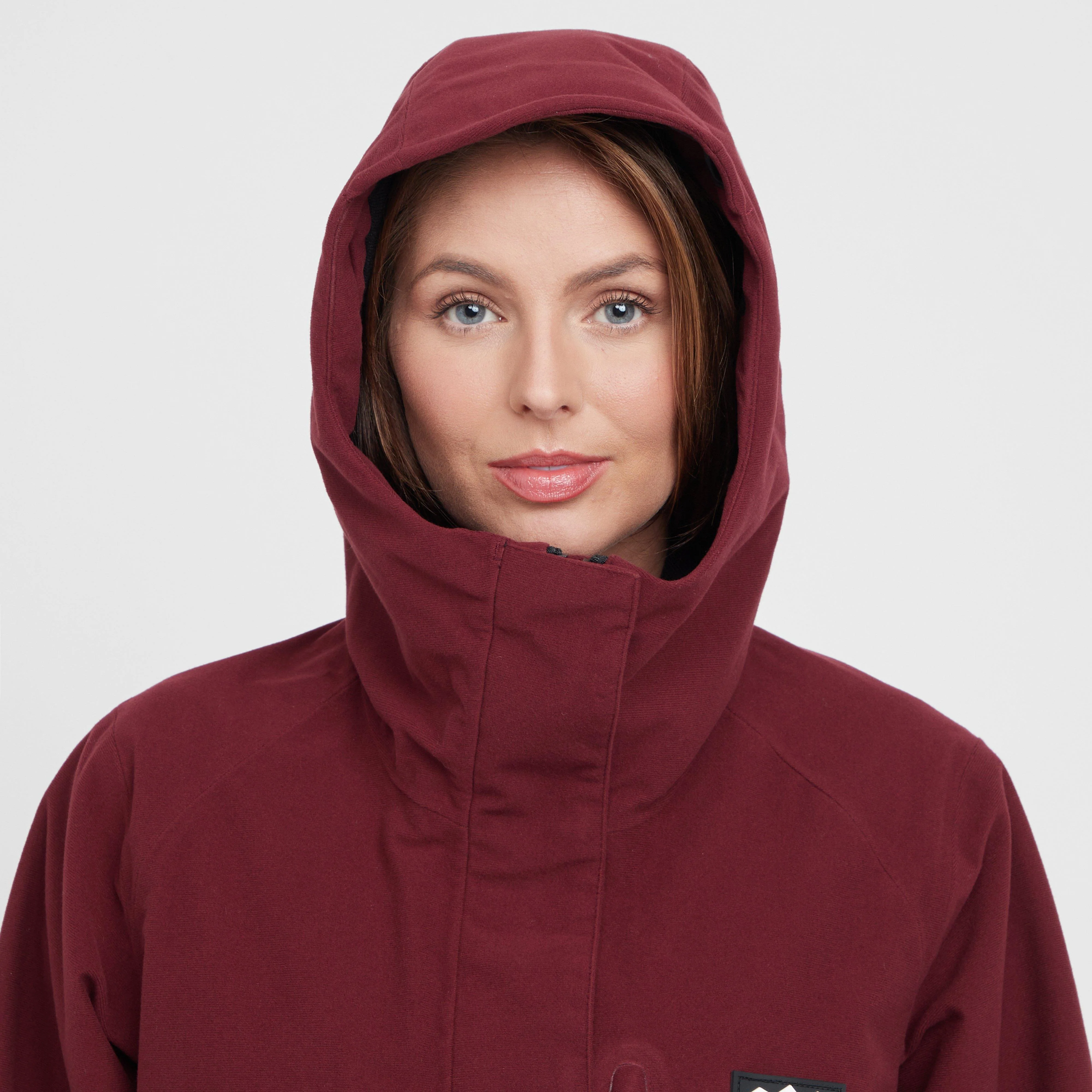 Womens Rhea Jacket Winter Berry - Image 4