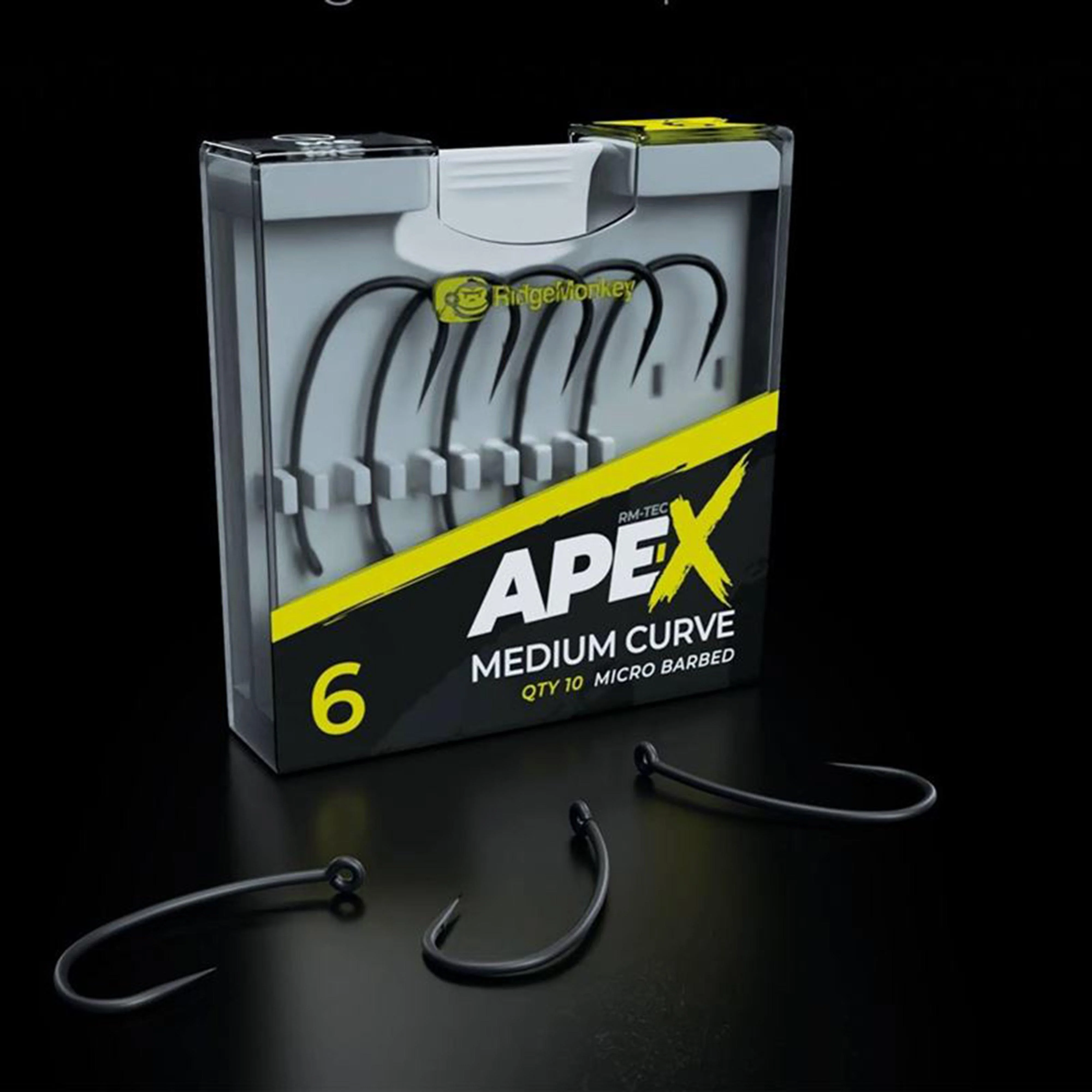 Ape-X Medium Curve Hook Size 6 - Image 3