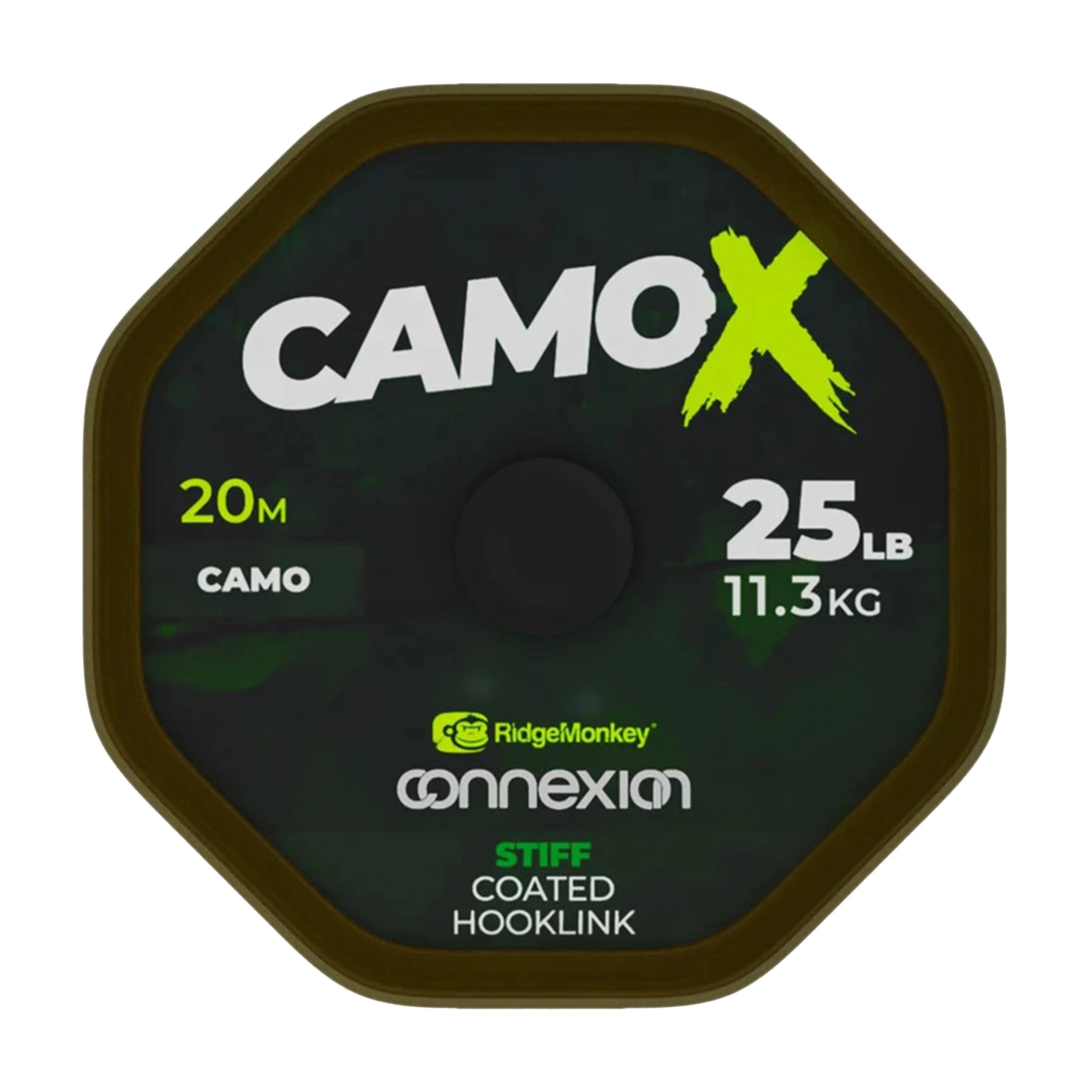 CamoX Stiff Coated Hooklink 25lb - Image 3