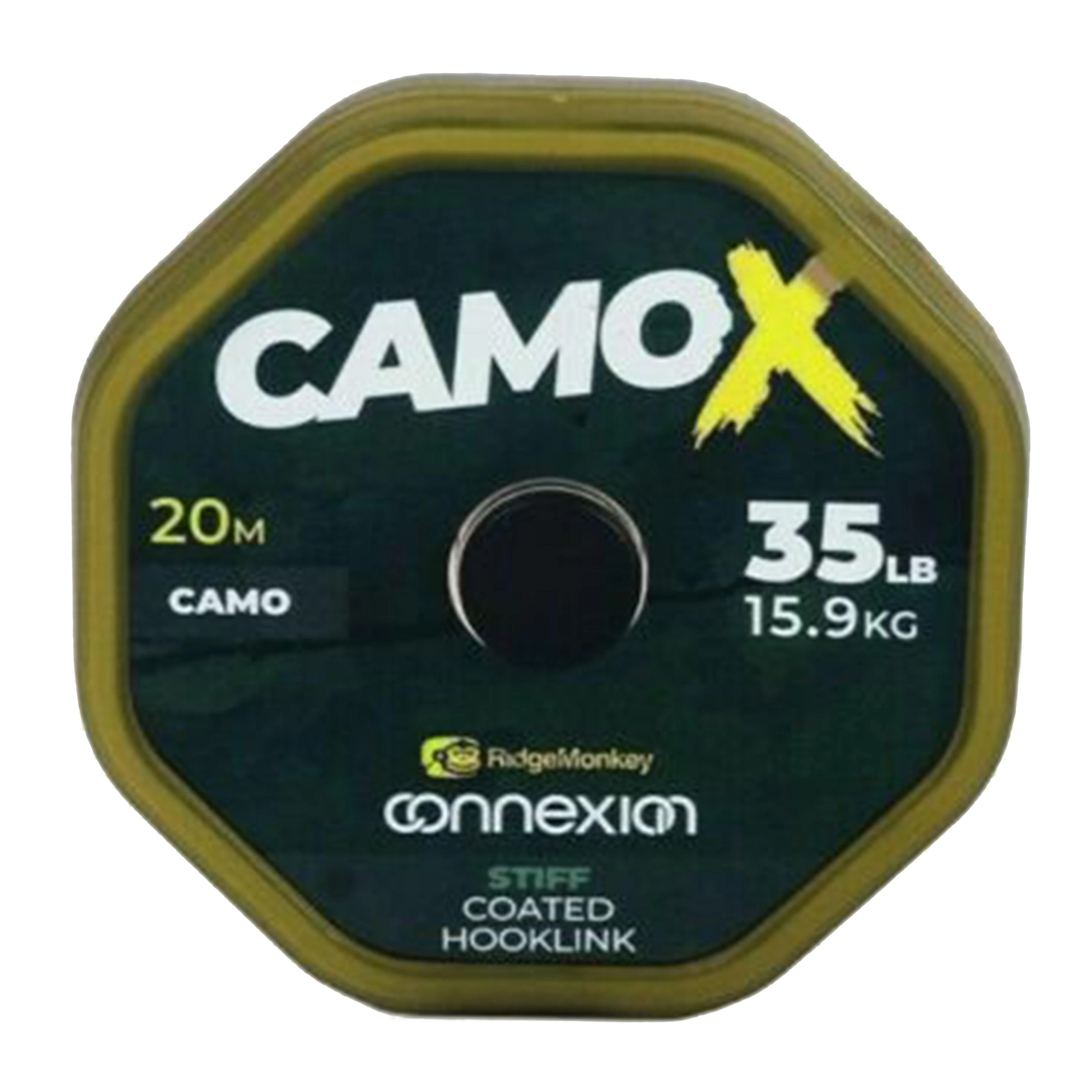 CamoX Stiff Coated Hooklink 35lb - Image 3