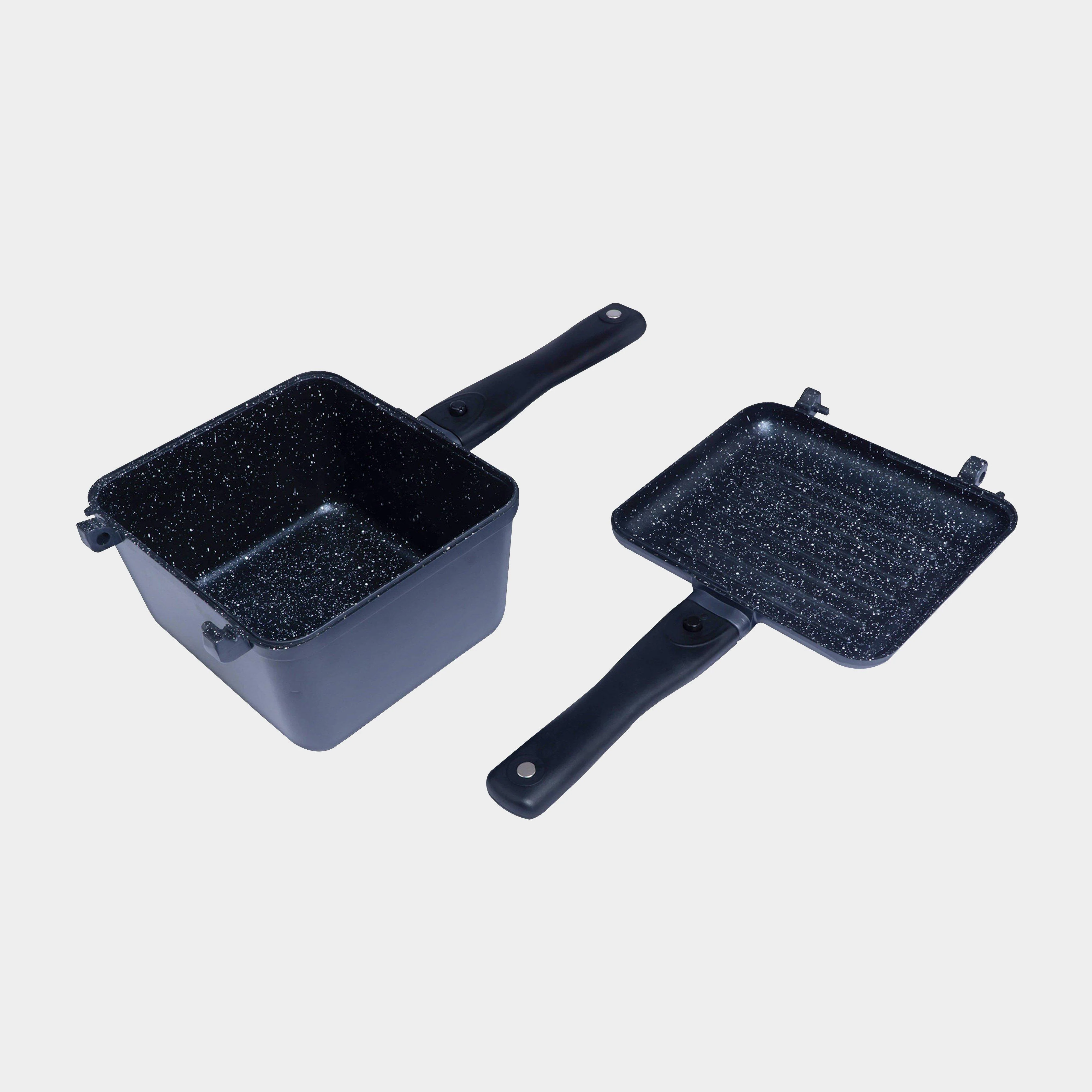Multi-Purpose Mini Pan & Griddle Set – Granite Edition - Image 4