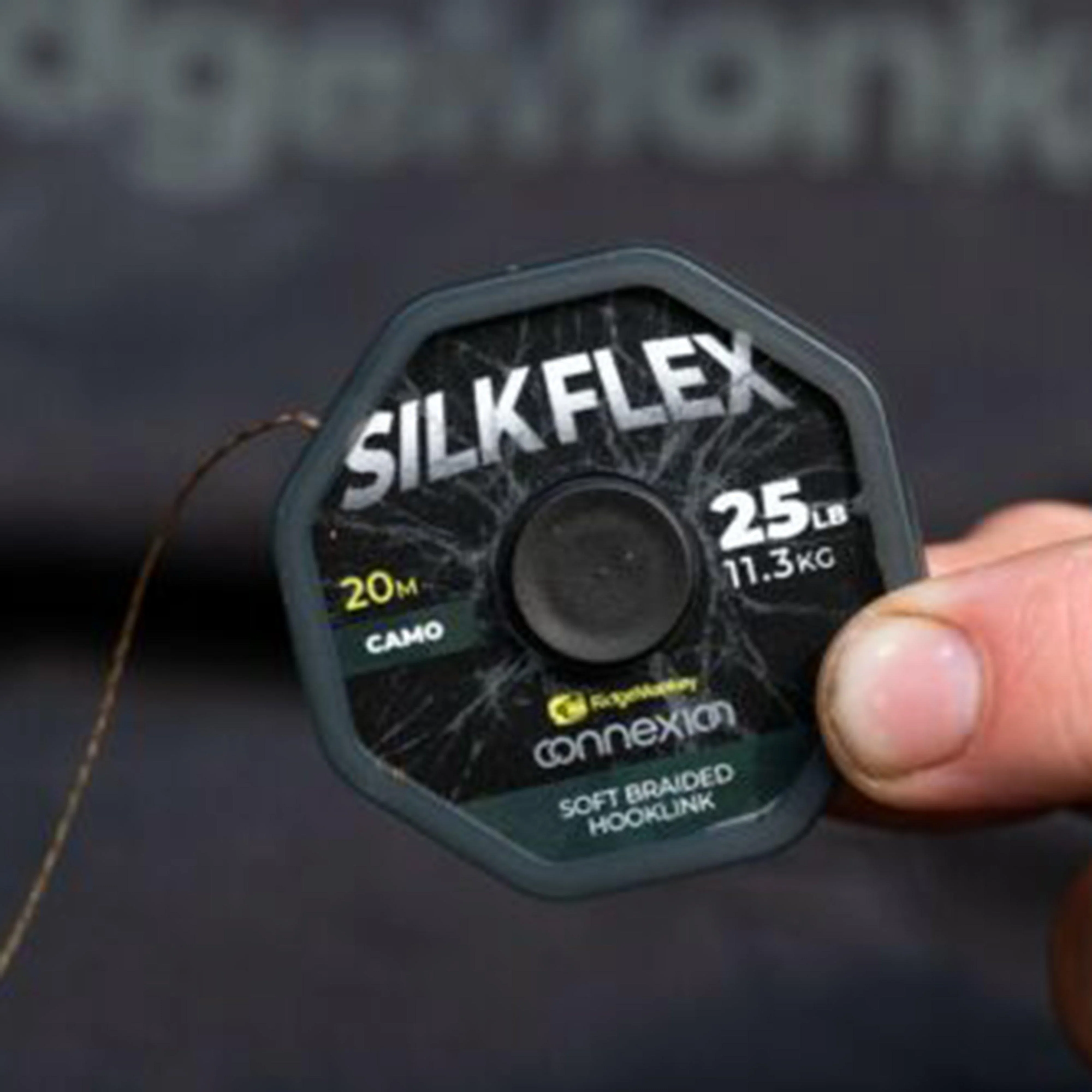 SilkFlex Soft Braid Hooklink 25lb - Image 2