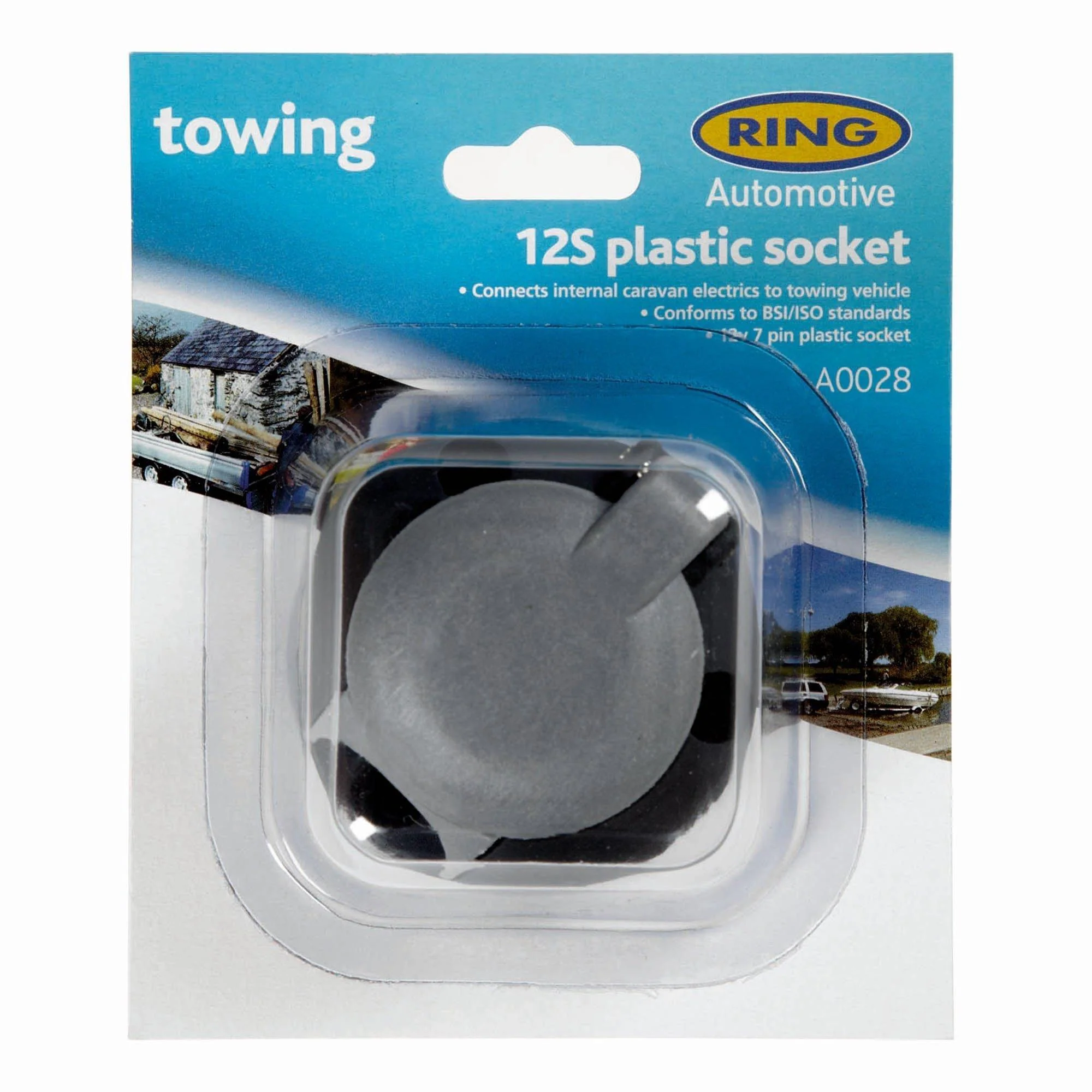 12S 7 Pin Plastic Socket (A0028) - Image 3