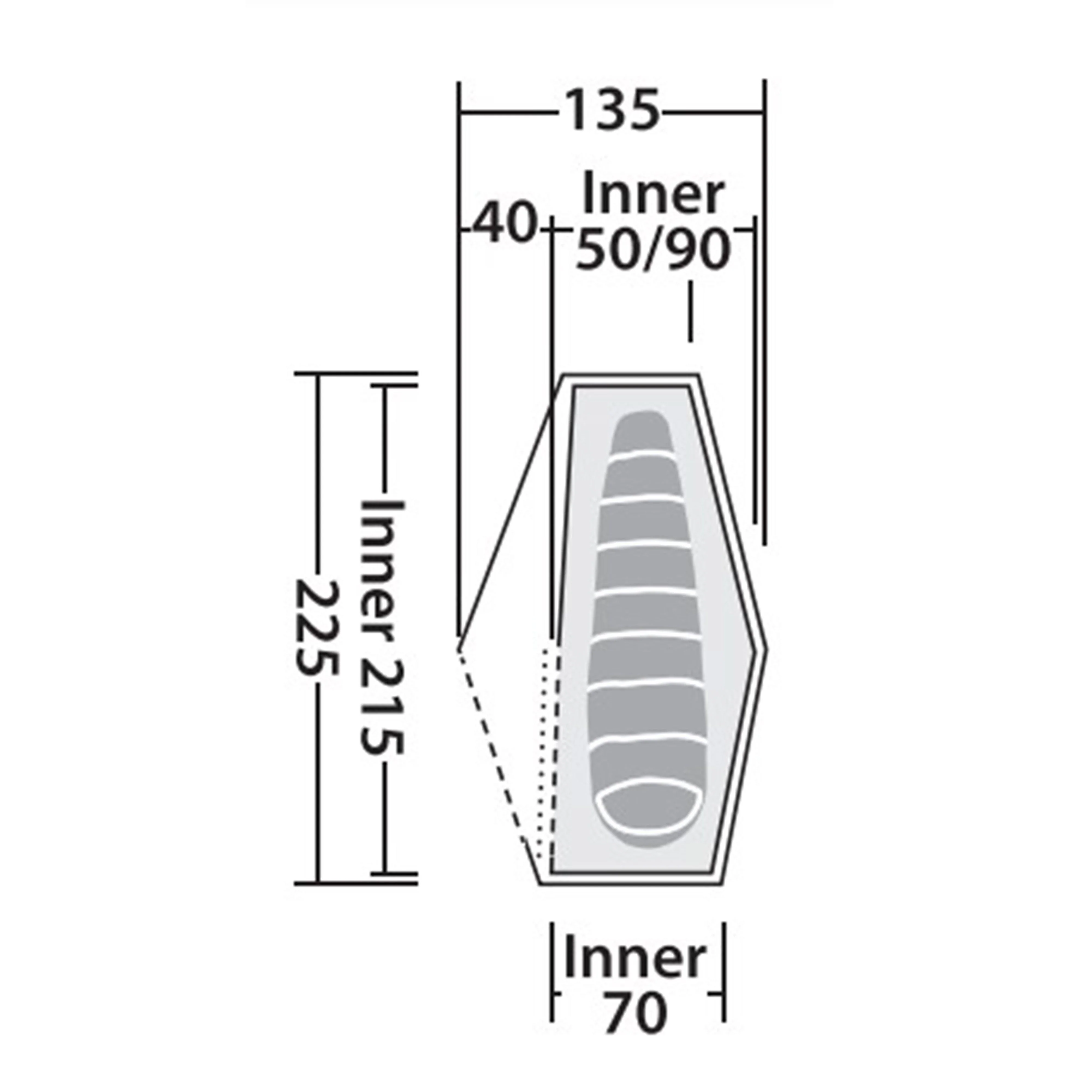 Refurbished Chaser 1 Person Tent - Image 2