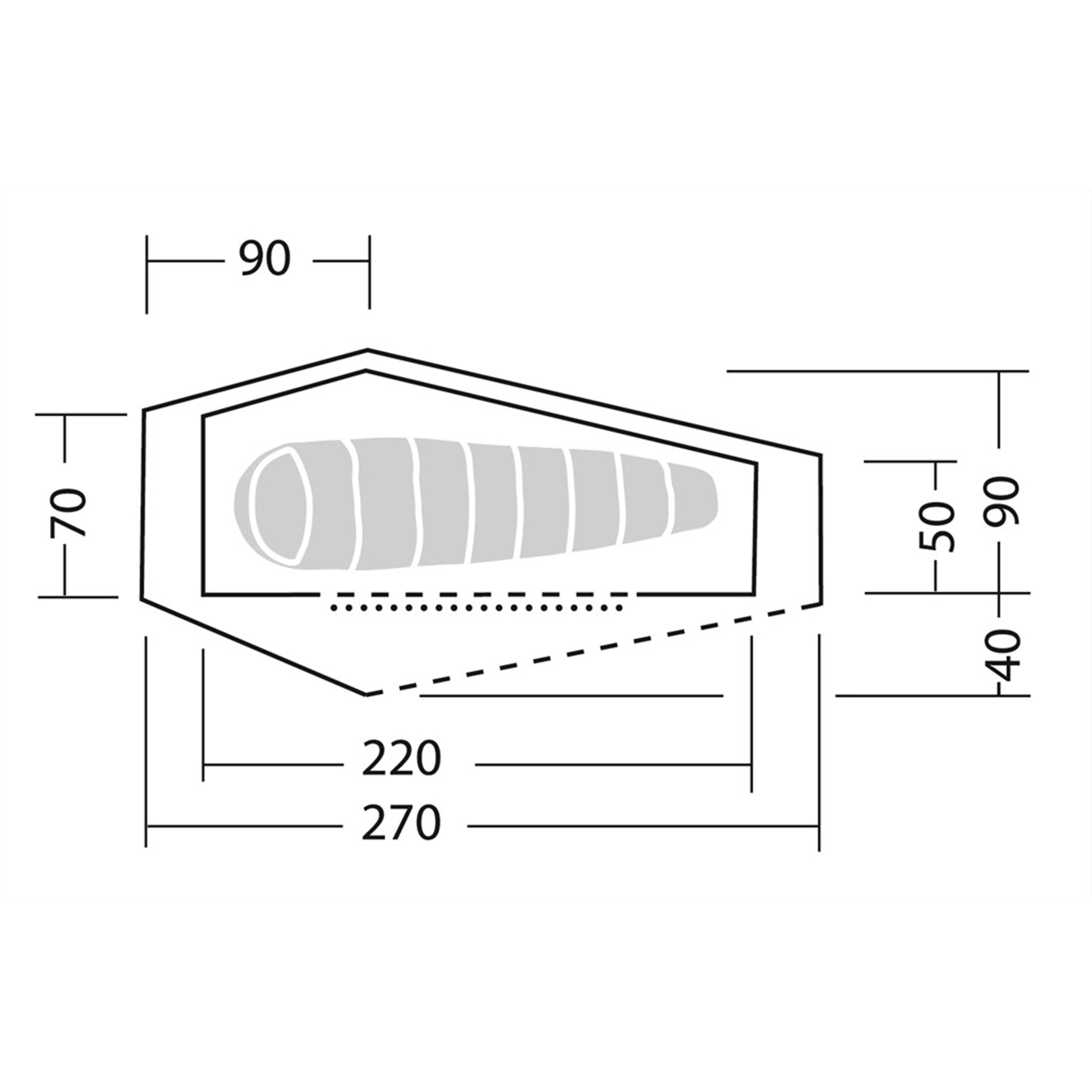 Refurbished Goldcrest 1-Person Tent - Image 2