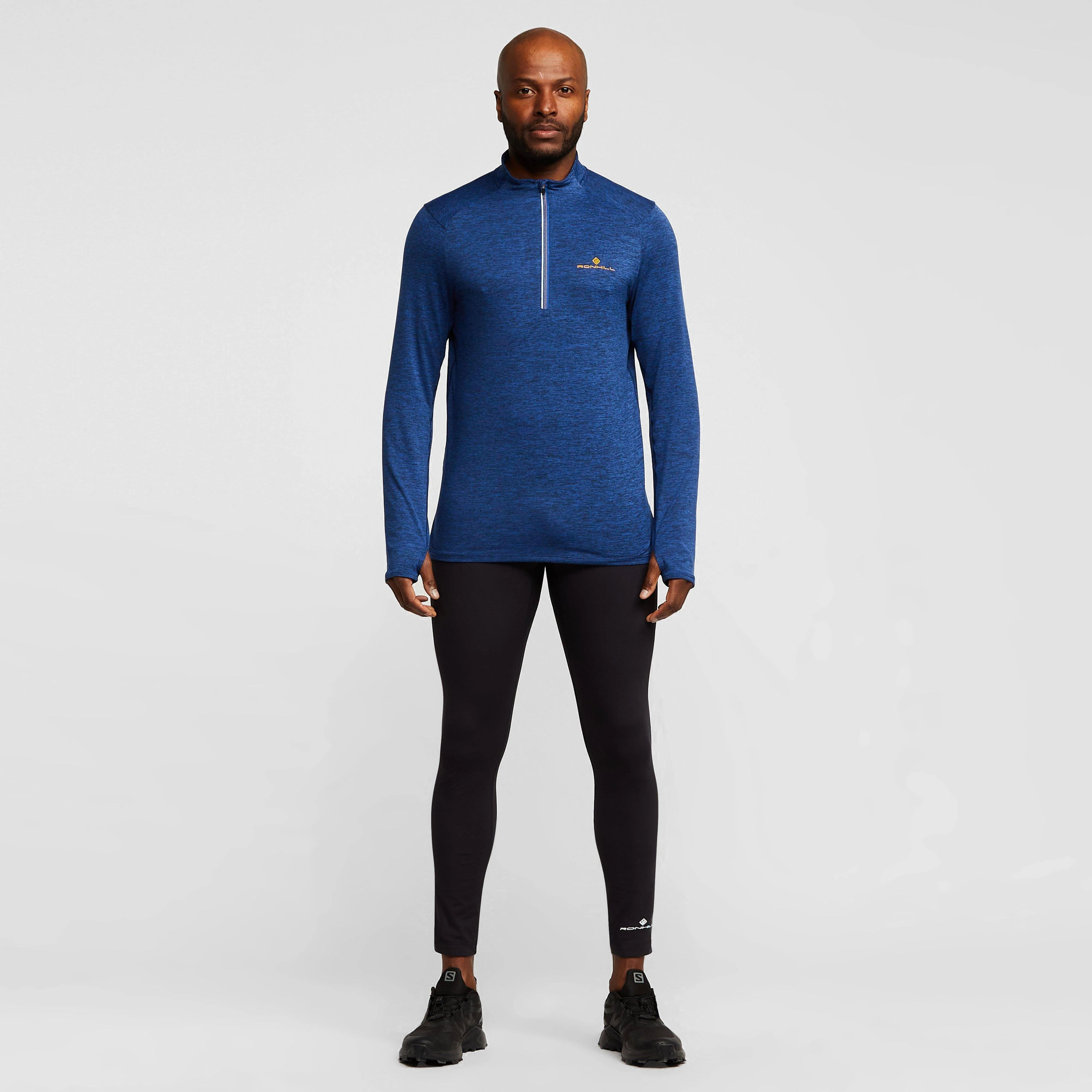 Men’s Life Practice Half Zip Long Sleeve Tee - Image 3