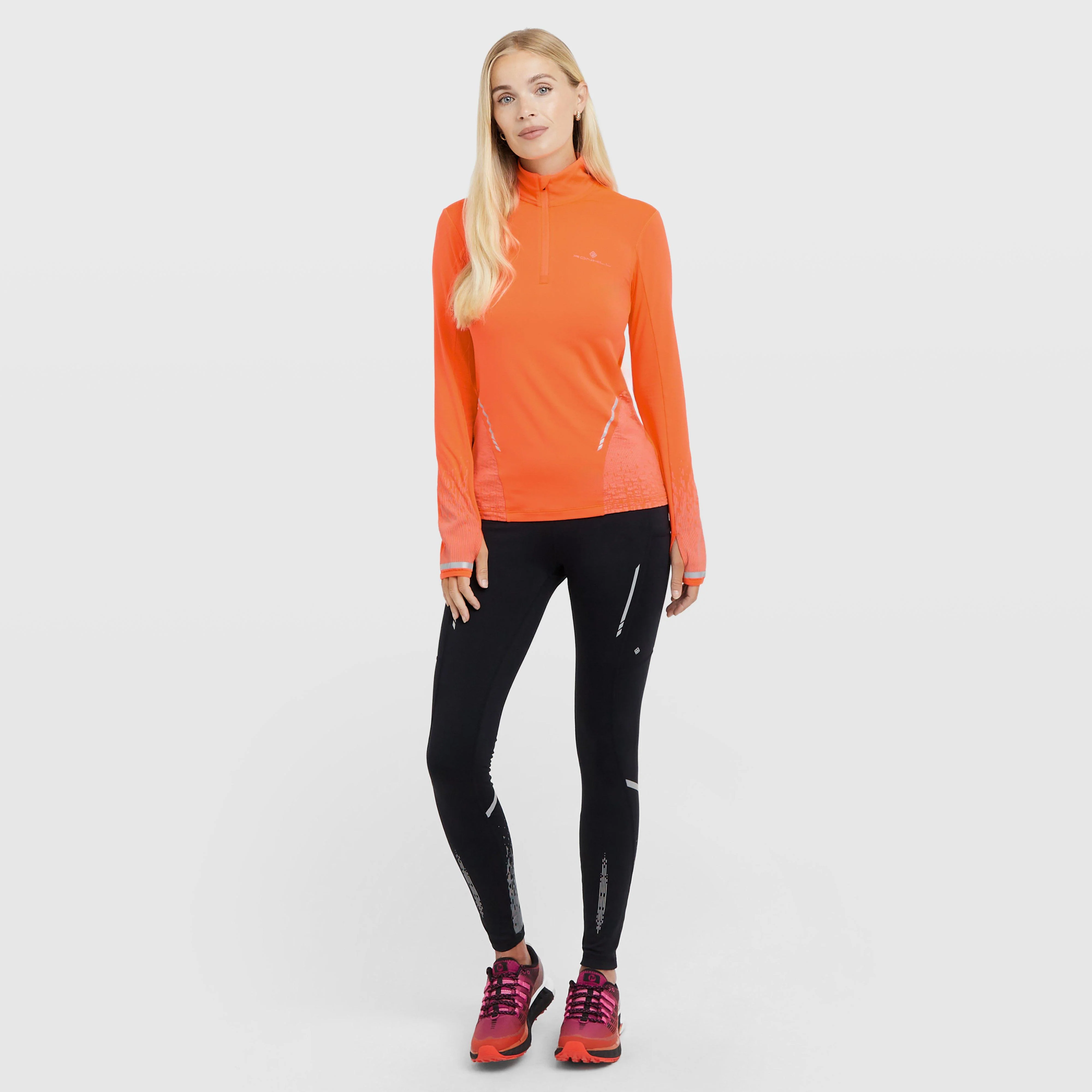 Women's Tech Reflect 1/2 Zip Top - Image 3