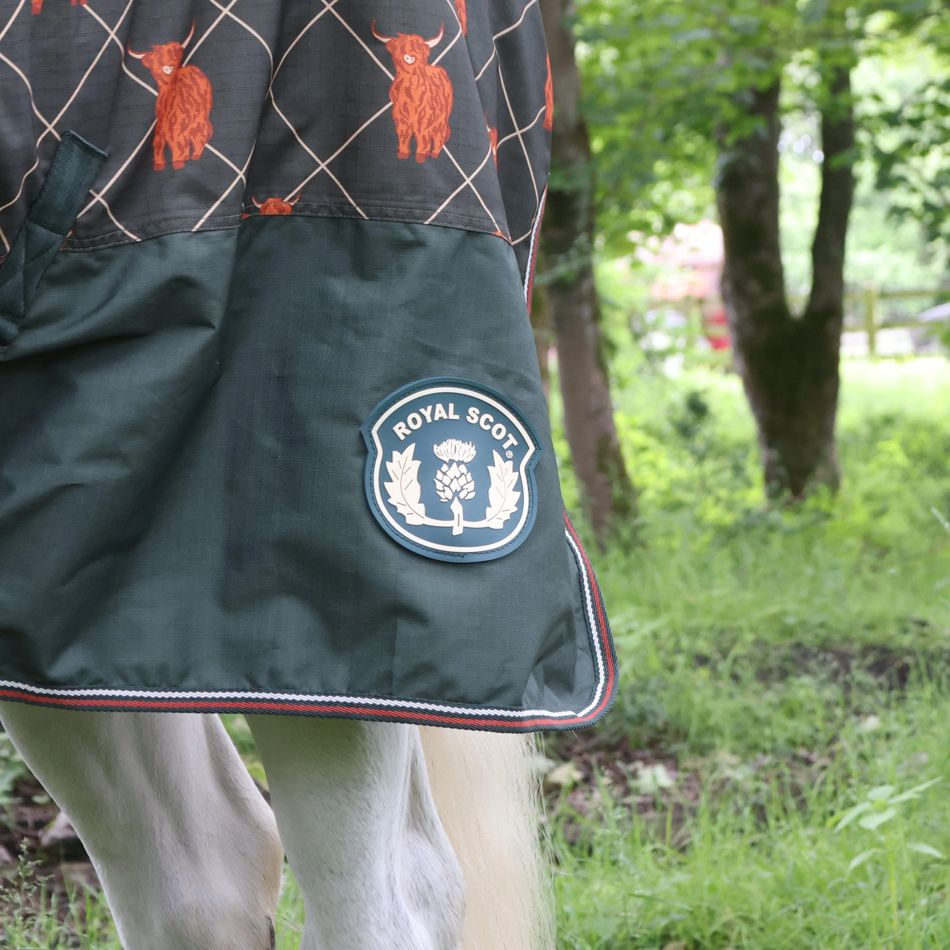 Original 100g Light Combo Neck Turnout Rug - Image 3
