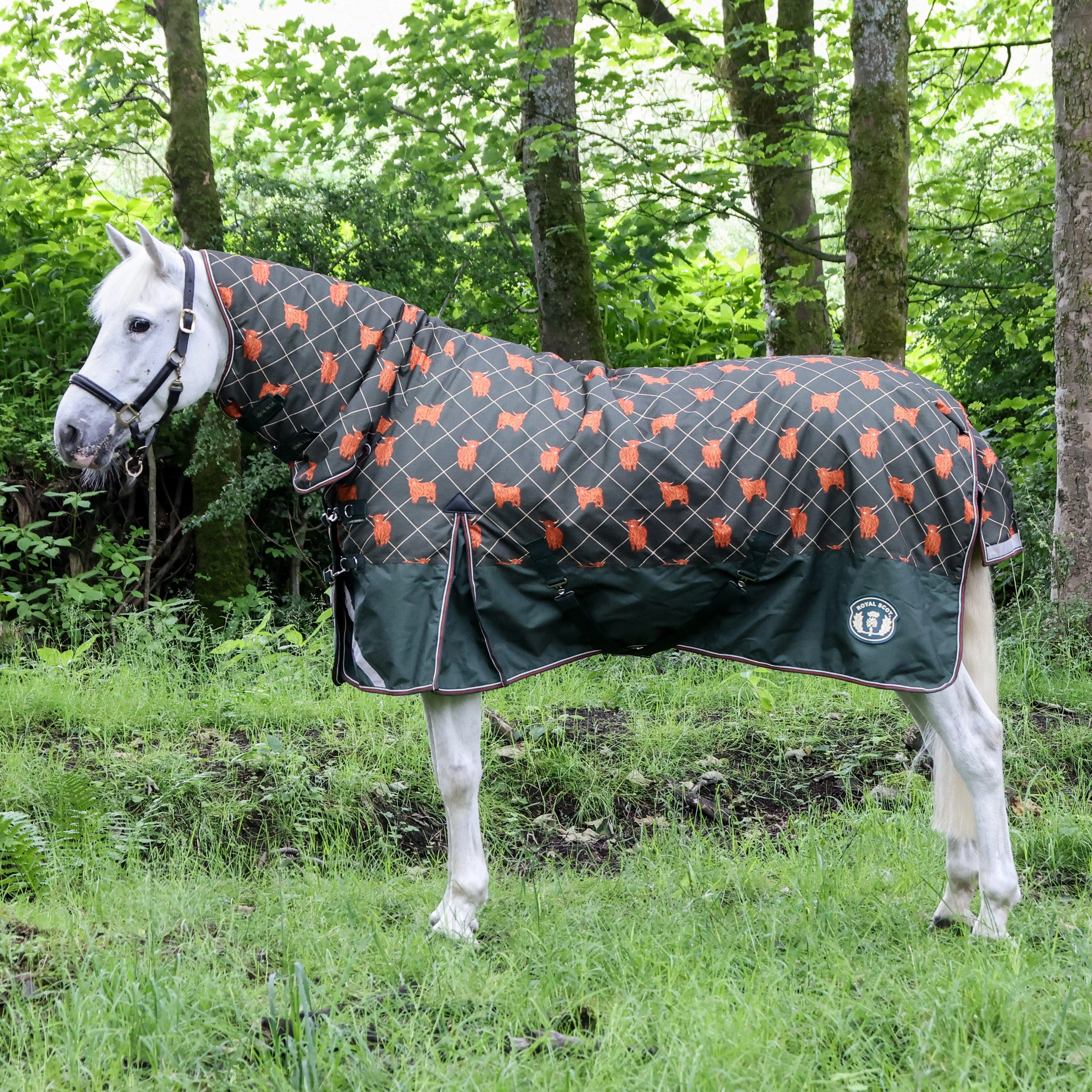 Original 100g Light Combo Neck Turnout Rug - Image 5