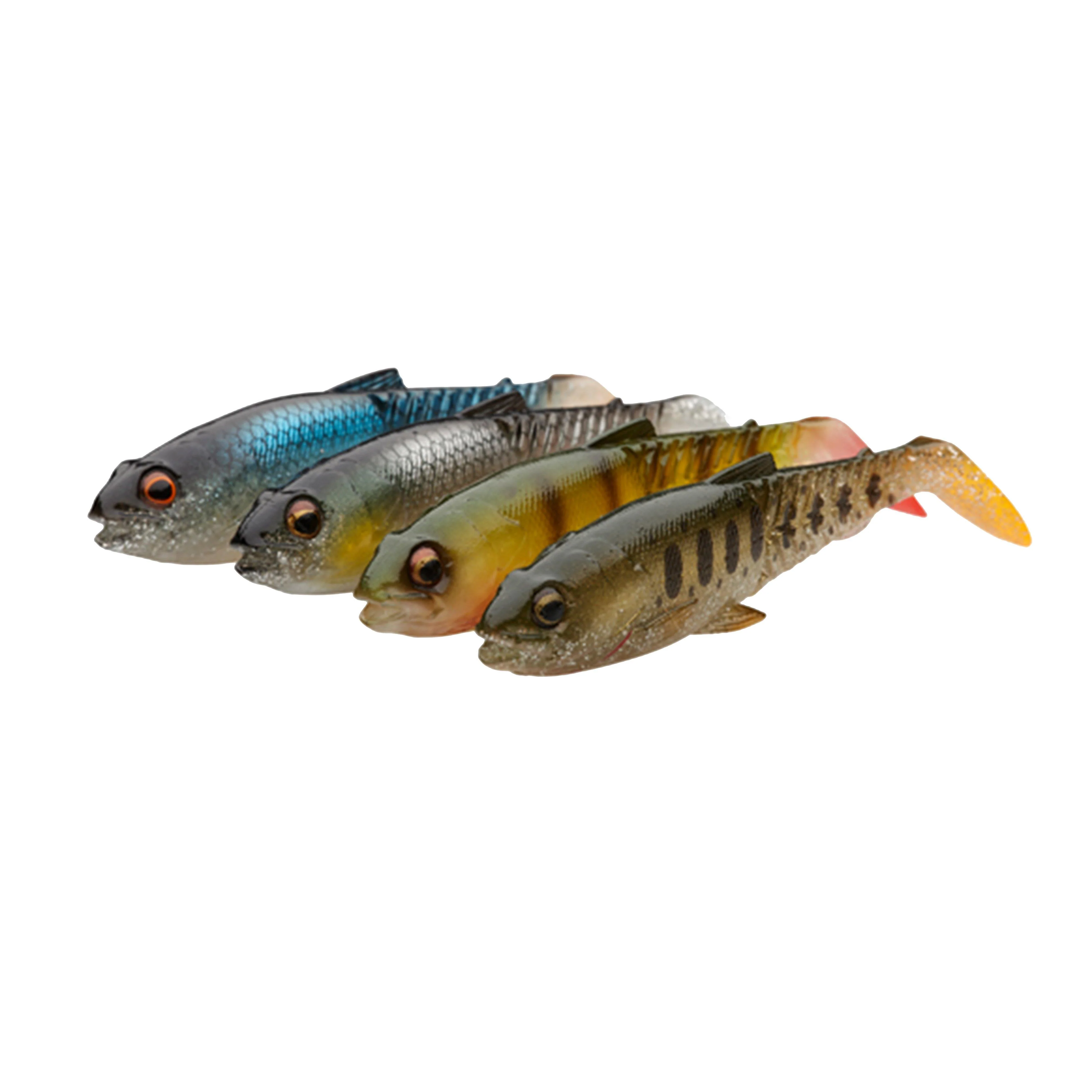 Craft Cannibal Paddle Tail Shad Clear Water Mix (12.5cm) - Image 2