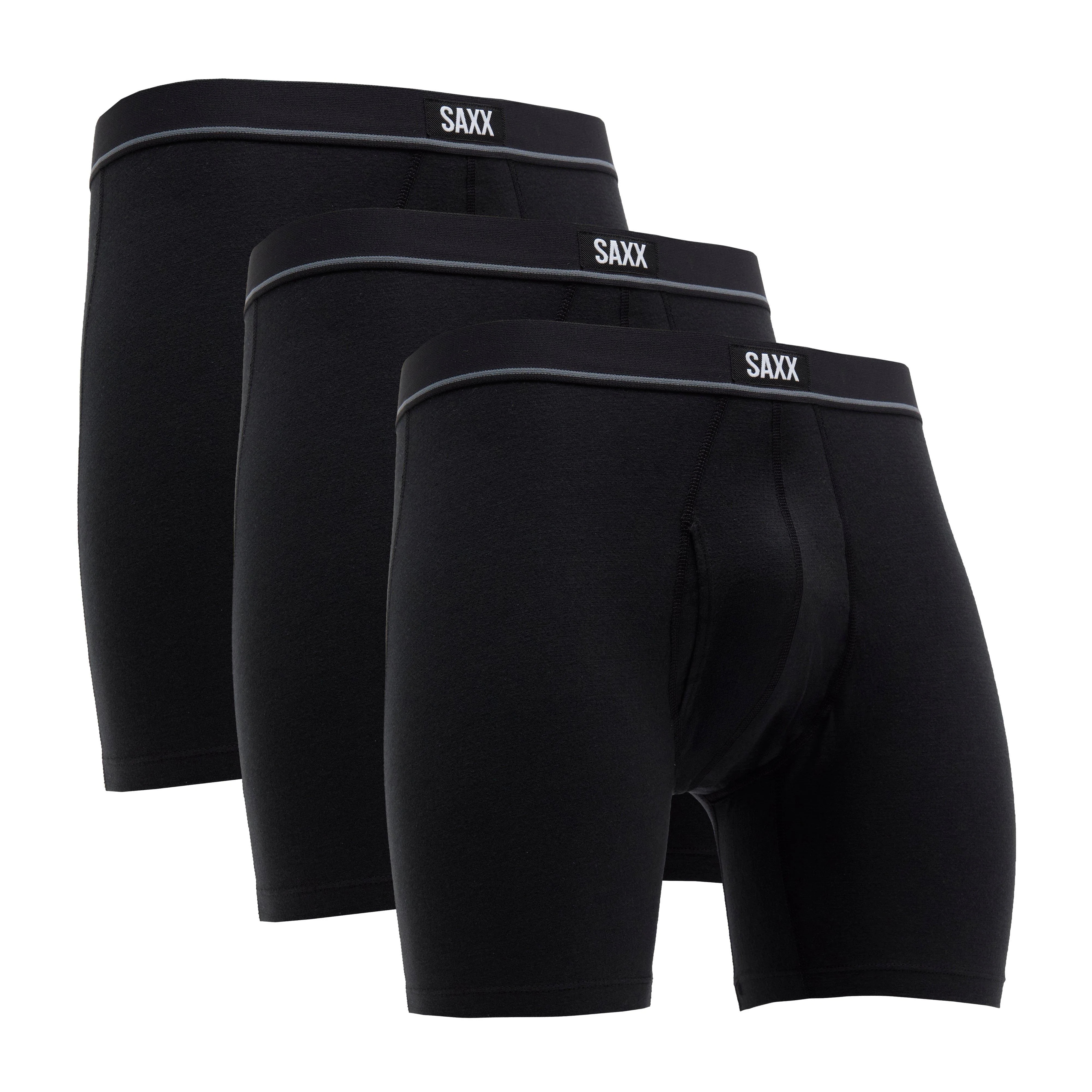 Men’s Essential Cotton Boxer Brief Fly 3 Pack - Image 4