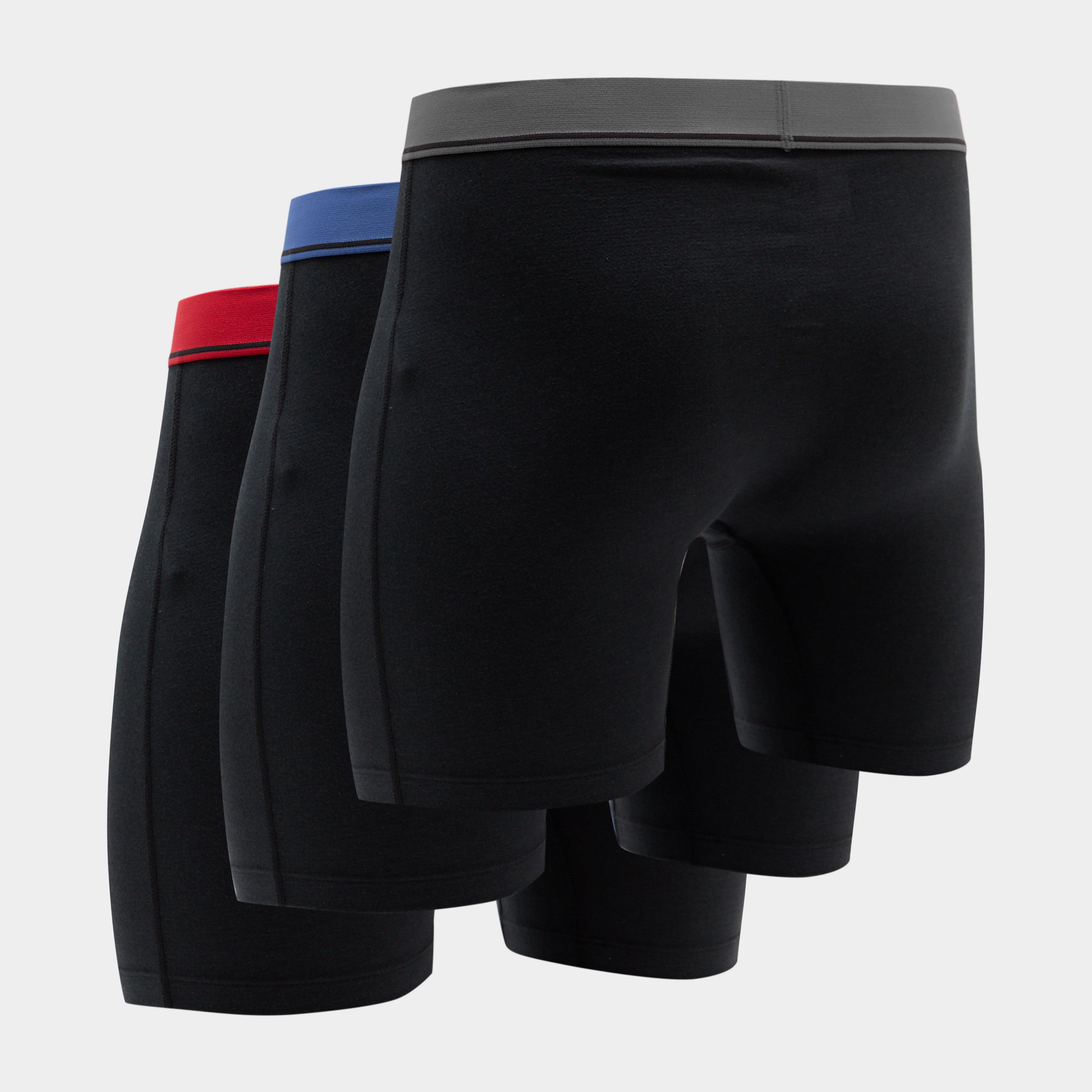 Men’s Essential Cotton Boxer Brief Fly 3 Pack - Image 2