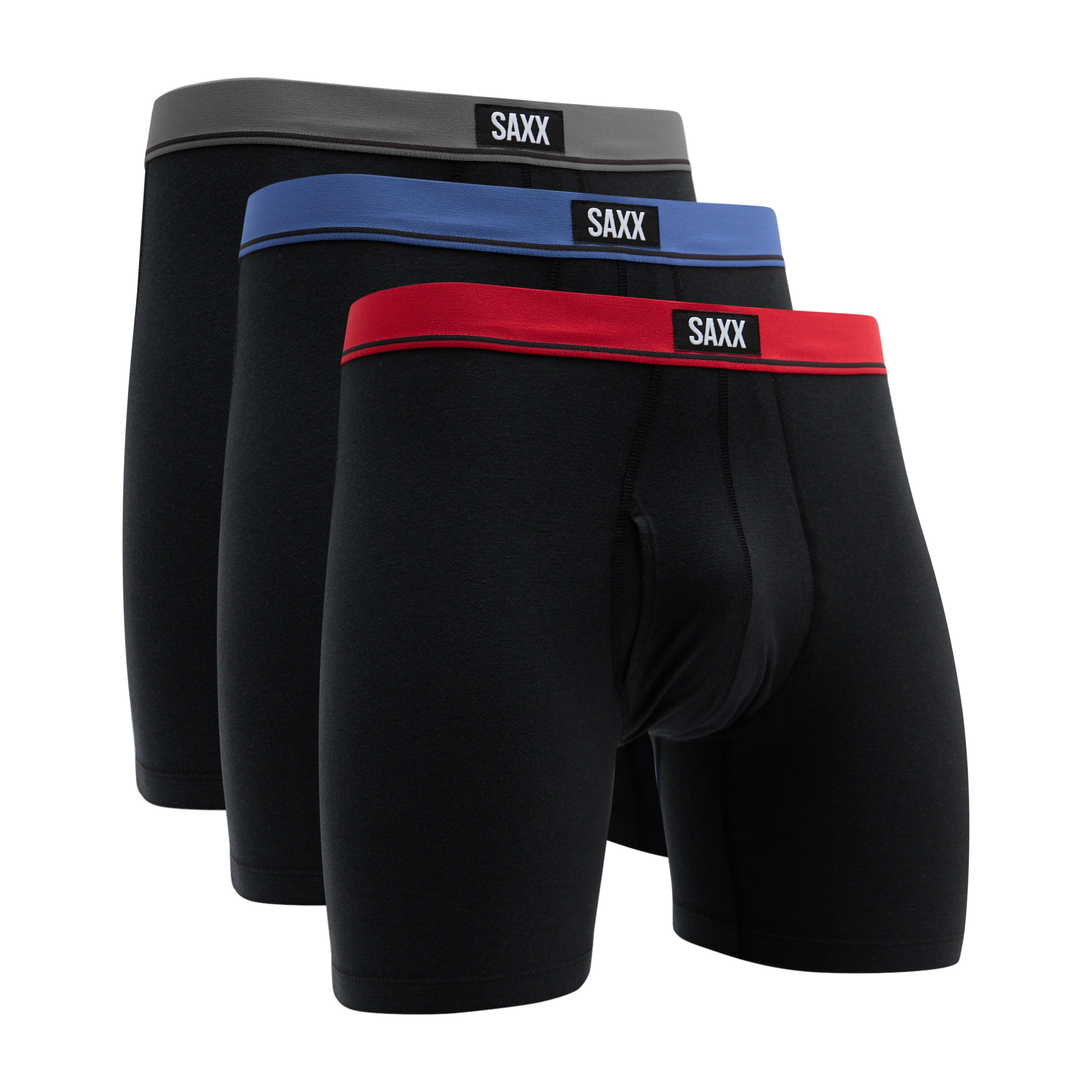 Men’s Essential Cotton Boxer Brief Fly 3 Pack - Image 4