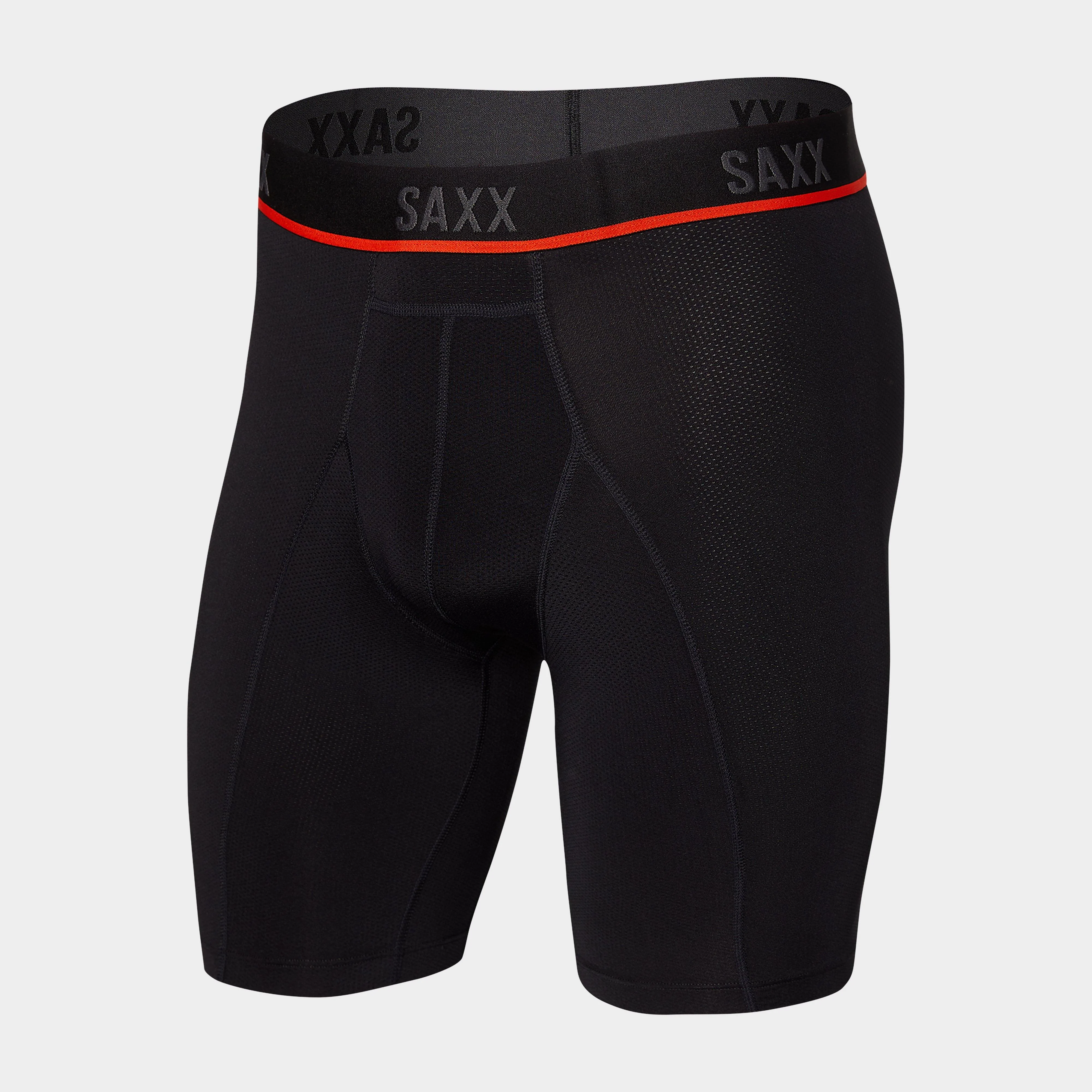Men’s Kinetic Light-Compression Mesh Long Boxer Briefs - Image 2