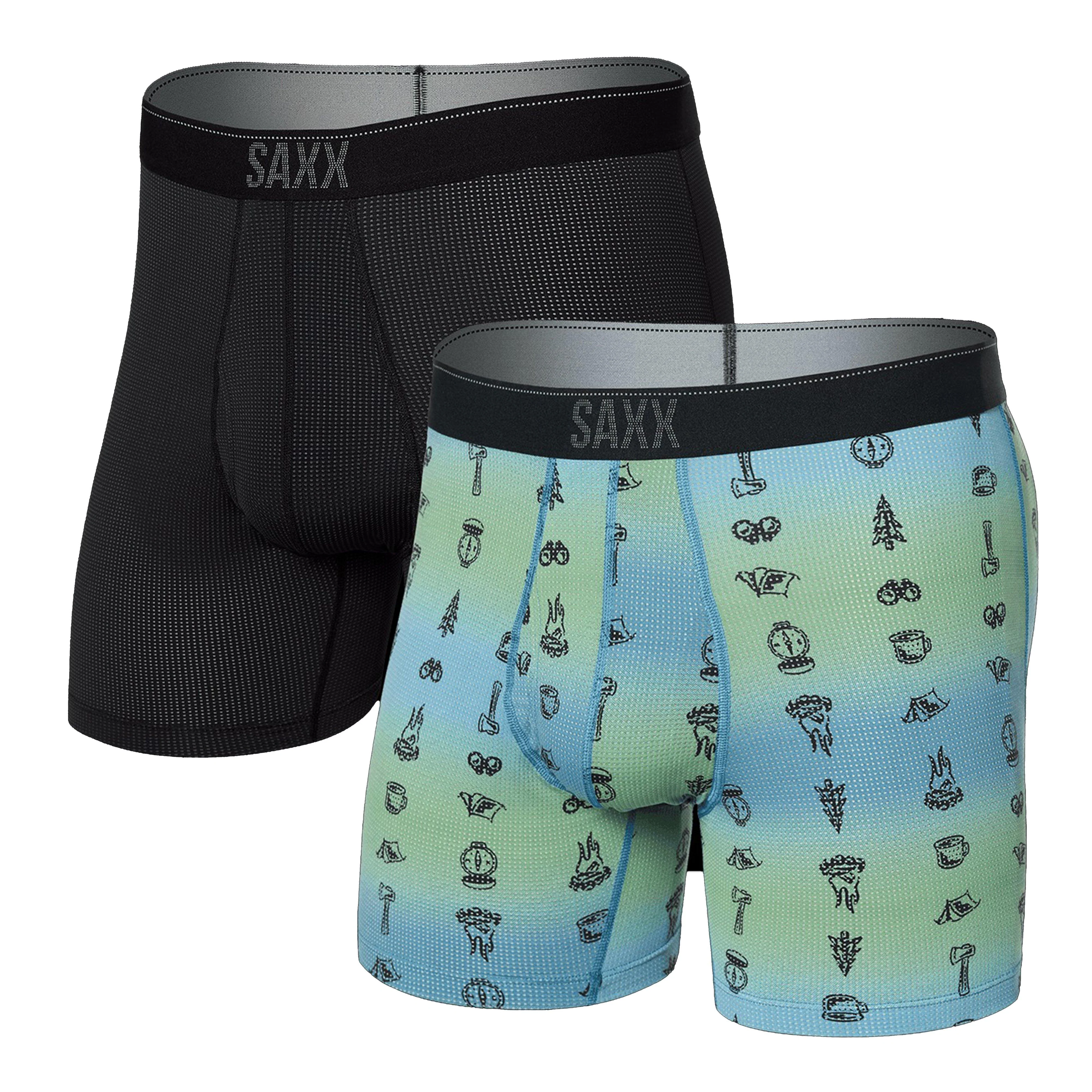 Men’s Quest Quick-Dry Mesh Boxer Briefs 2 Pack - Image 3