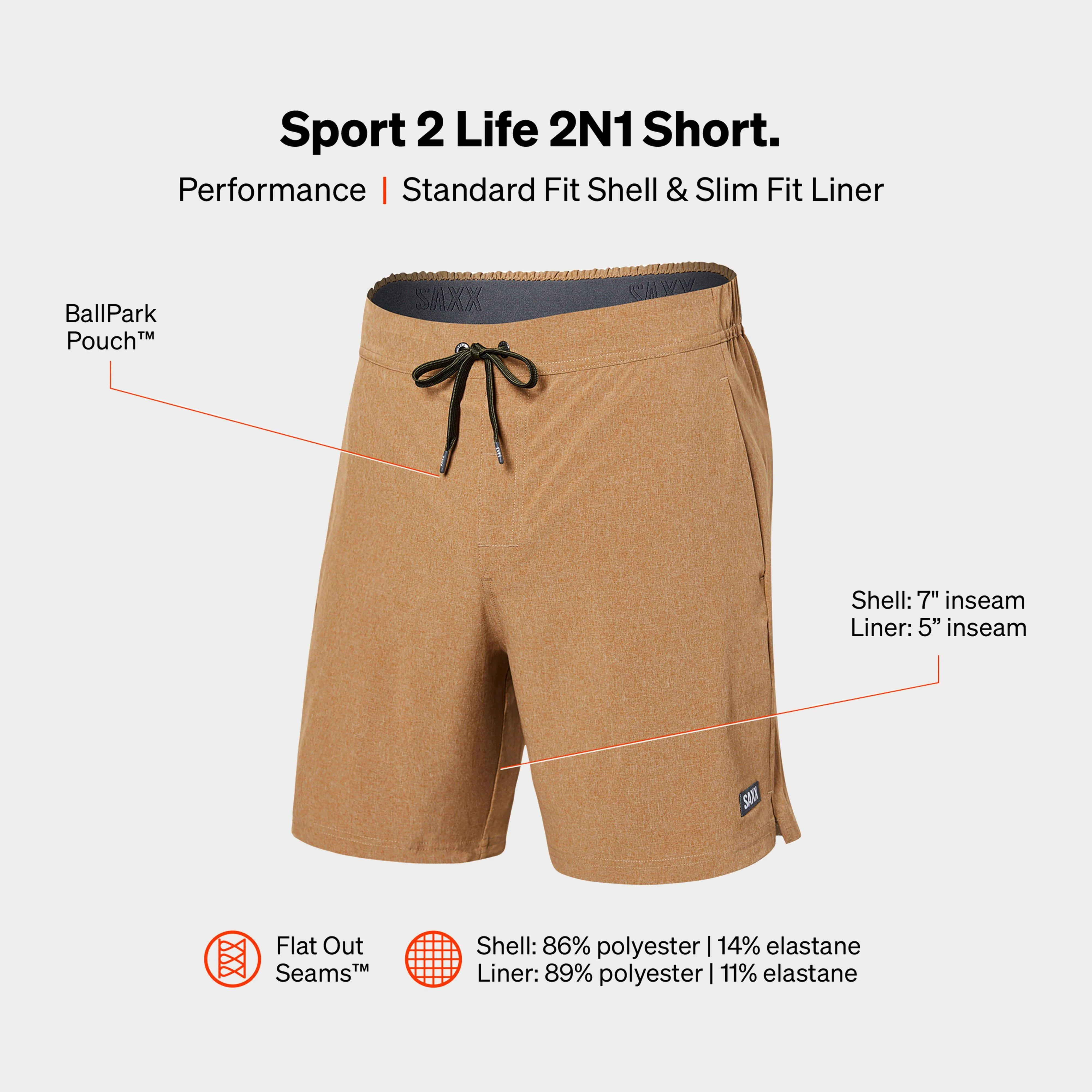 Men's Sport 2 Life Shorts - Image 4