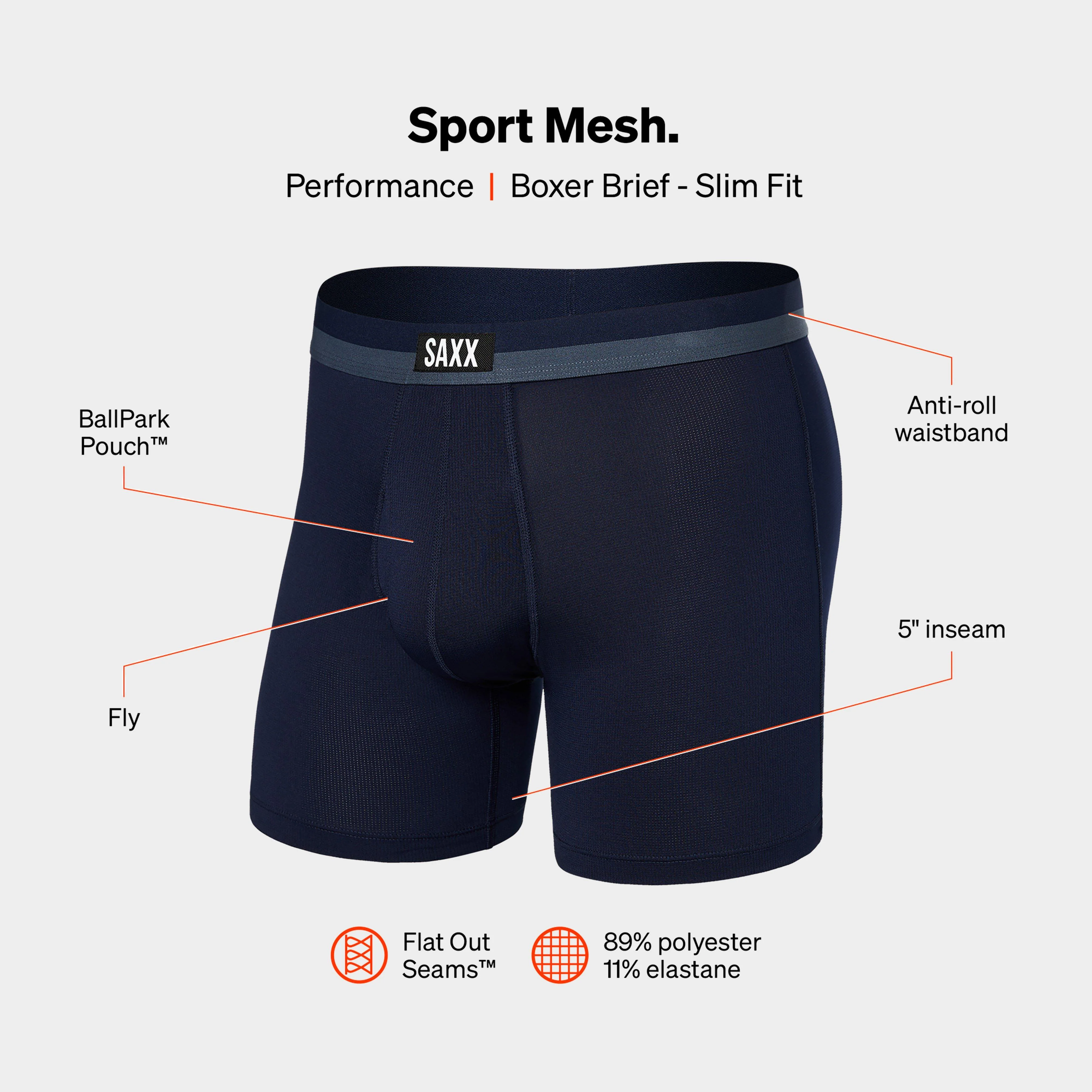Men’s Sport Mesh Boxer Briefs - Image 3