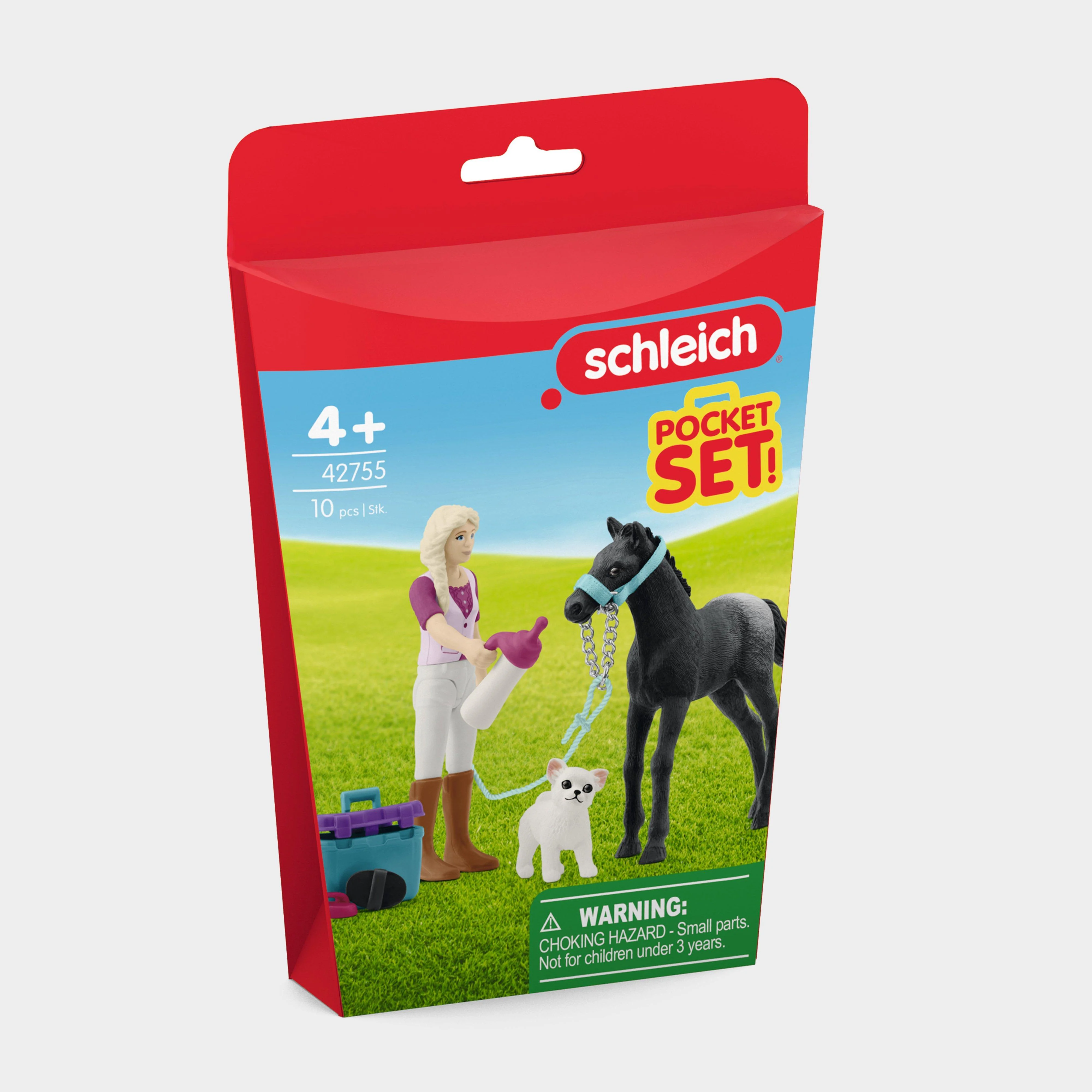Horse Grooming Playset with Appaloosa Foal - Image 2