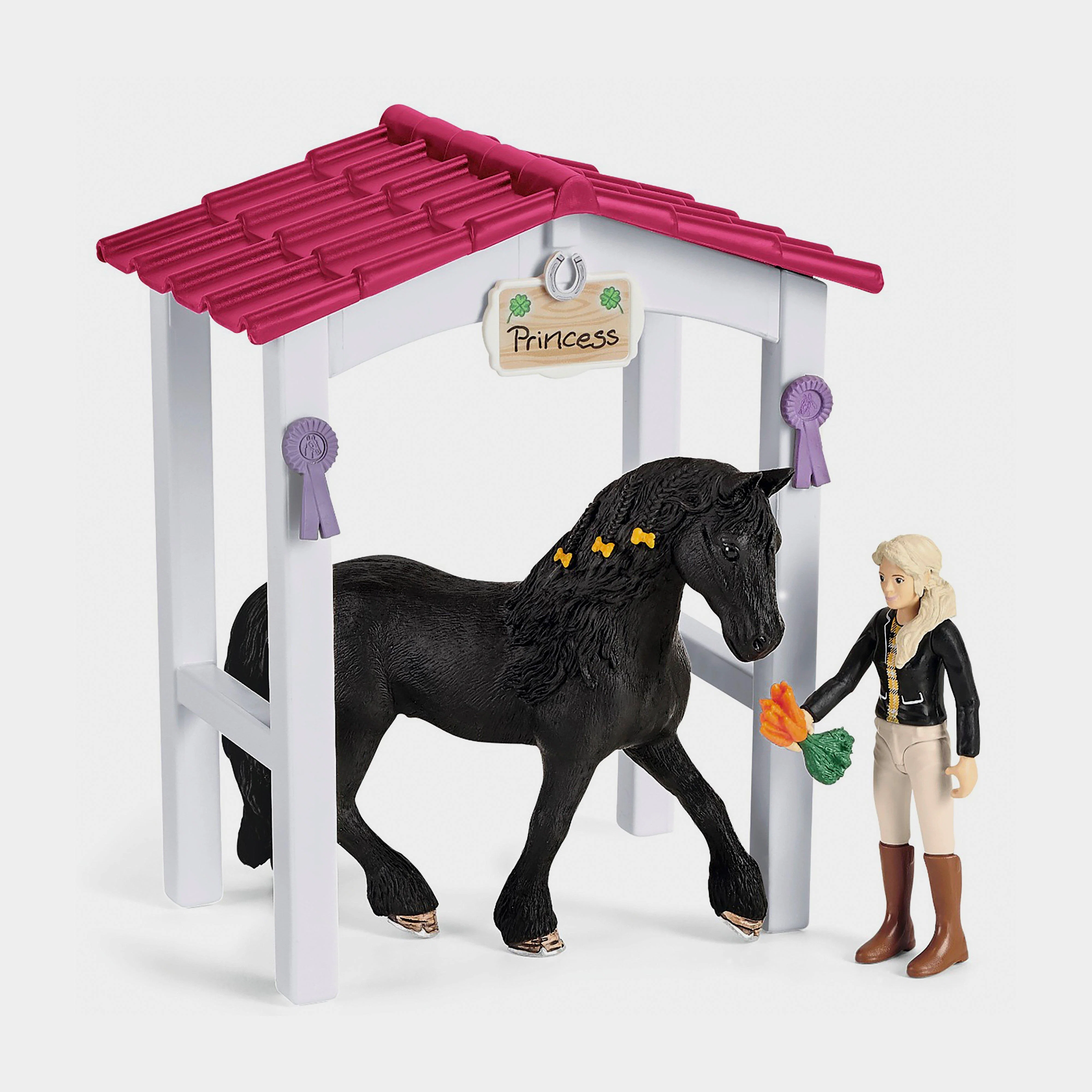 Horse Stall with Horse Club Tori and Princess - Image 3
