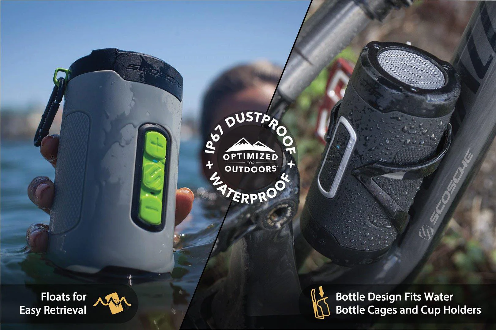 boomBOTTLE H2O+ Waterproof Wireless Speaker - Image 2