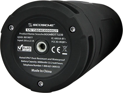 boomBOTTLE®+ Waterproof Wireless Speaker - Image 3