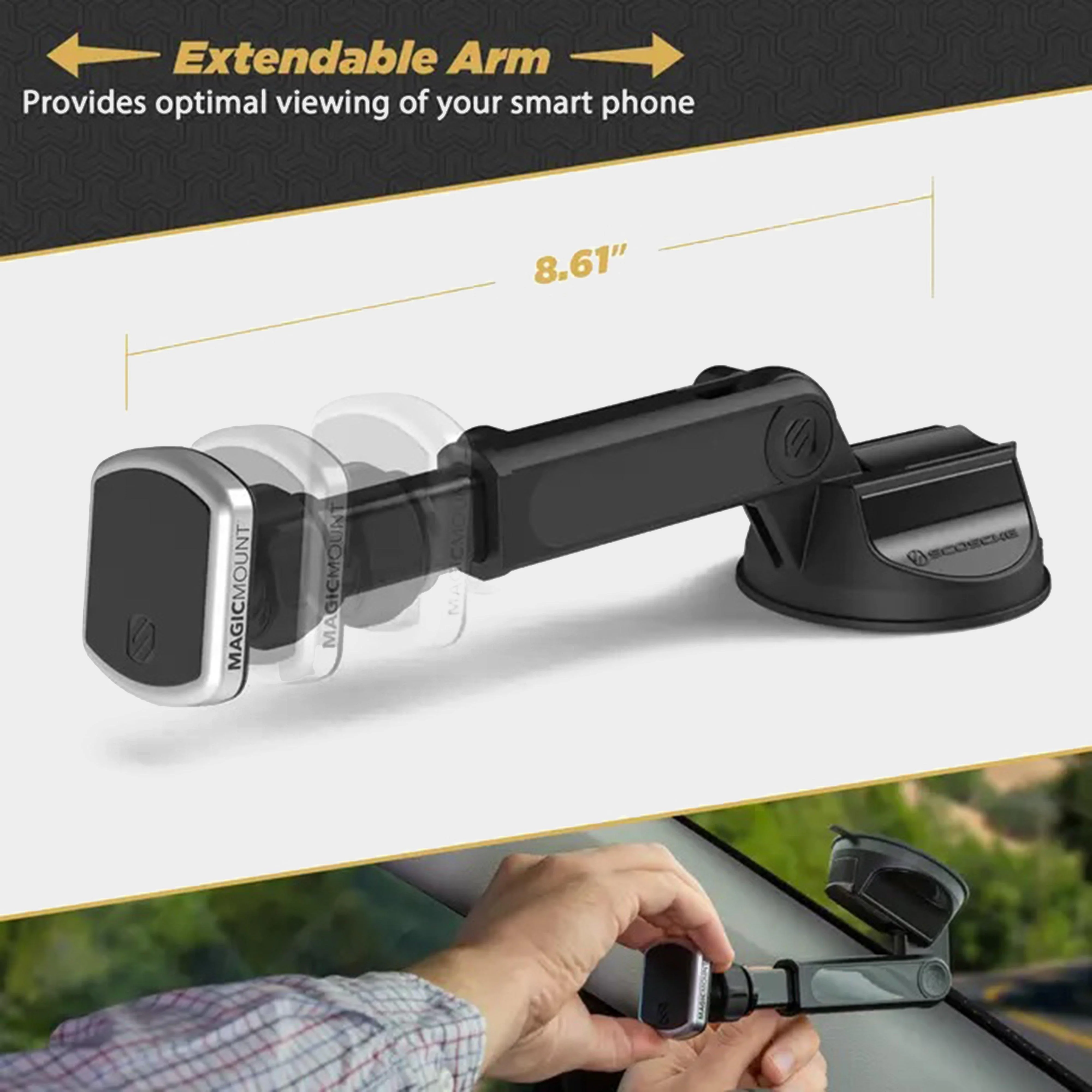 MagicMount™ Pro Extendo Telescoping Window/Dash Magnetic Mount - Image 6