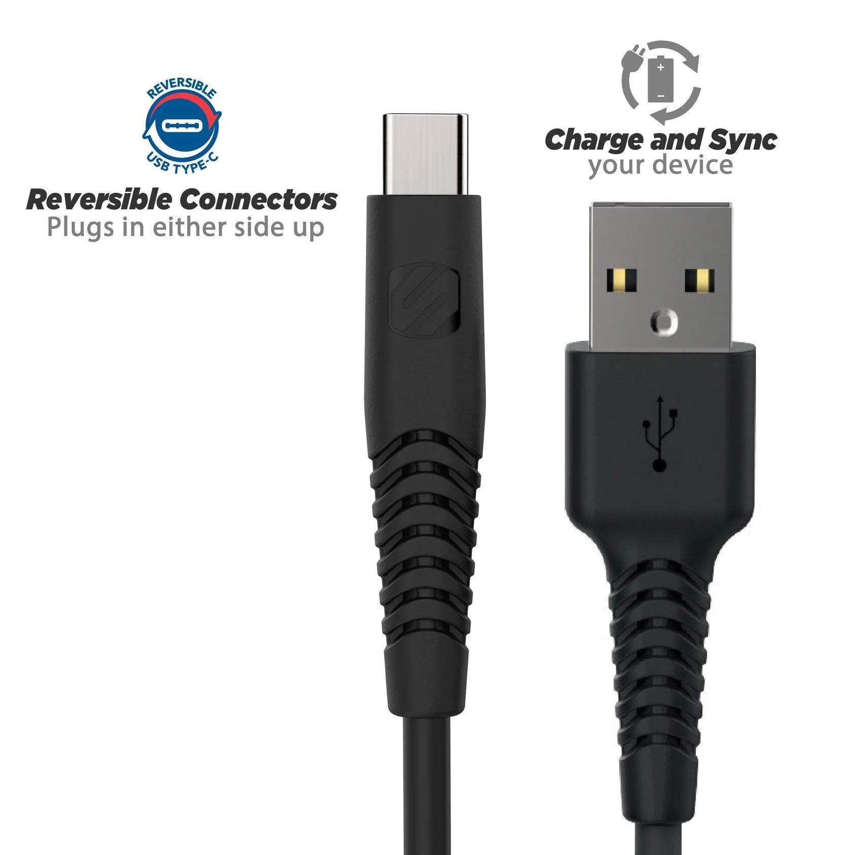 SyncAble™ HD (USB to Type-C Charge & Sync Heavy Du - Image 2