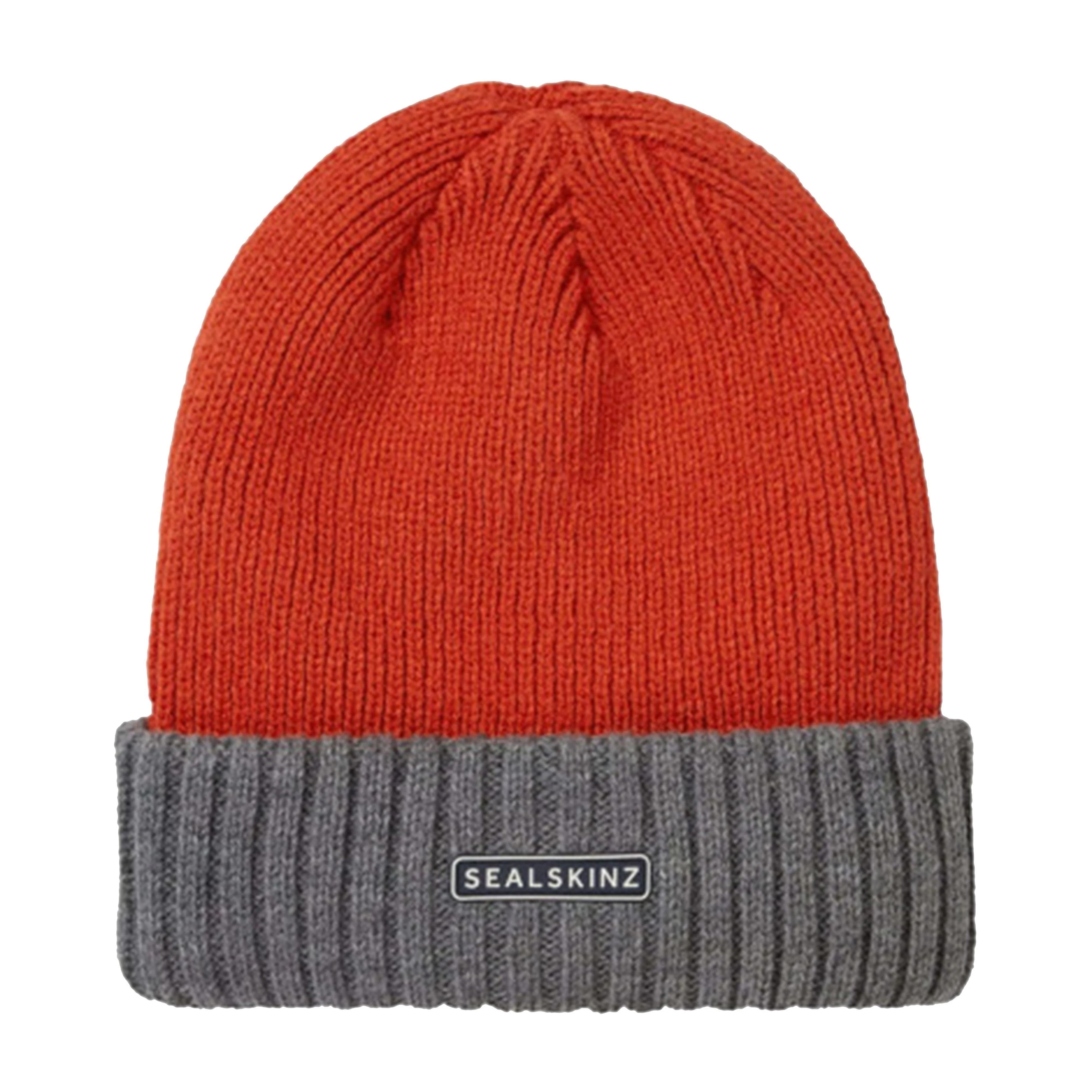 Unisex Bacton Waterproof Cold Weather Roll Cuff Beanie Hat - Image 2