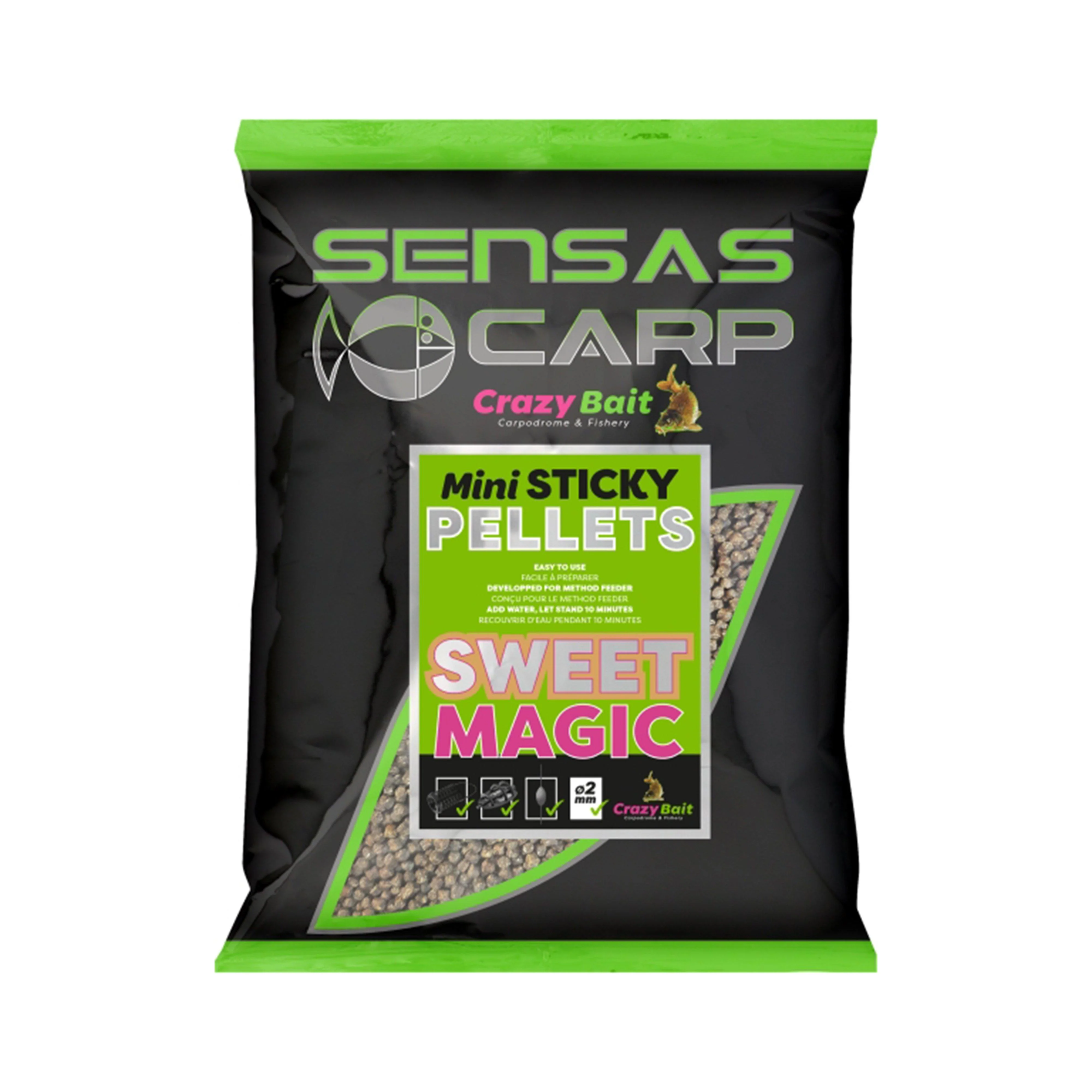 Crazy Bait Mini Sticky Pellets Sweet Magic 700g - Image 2