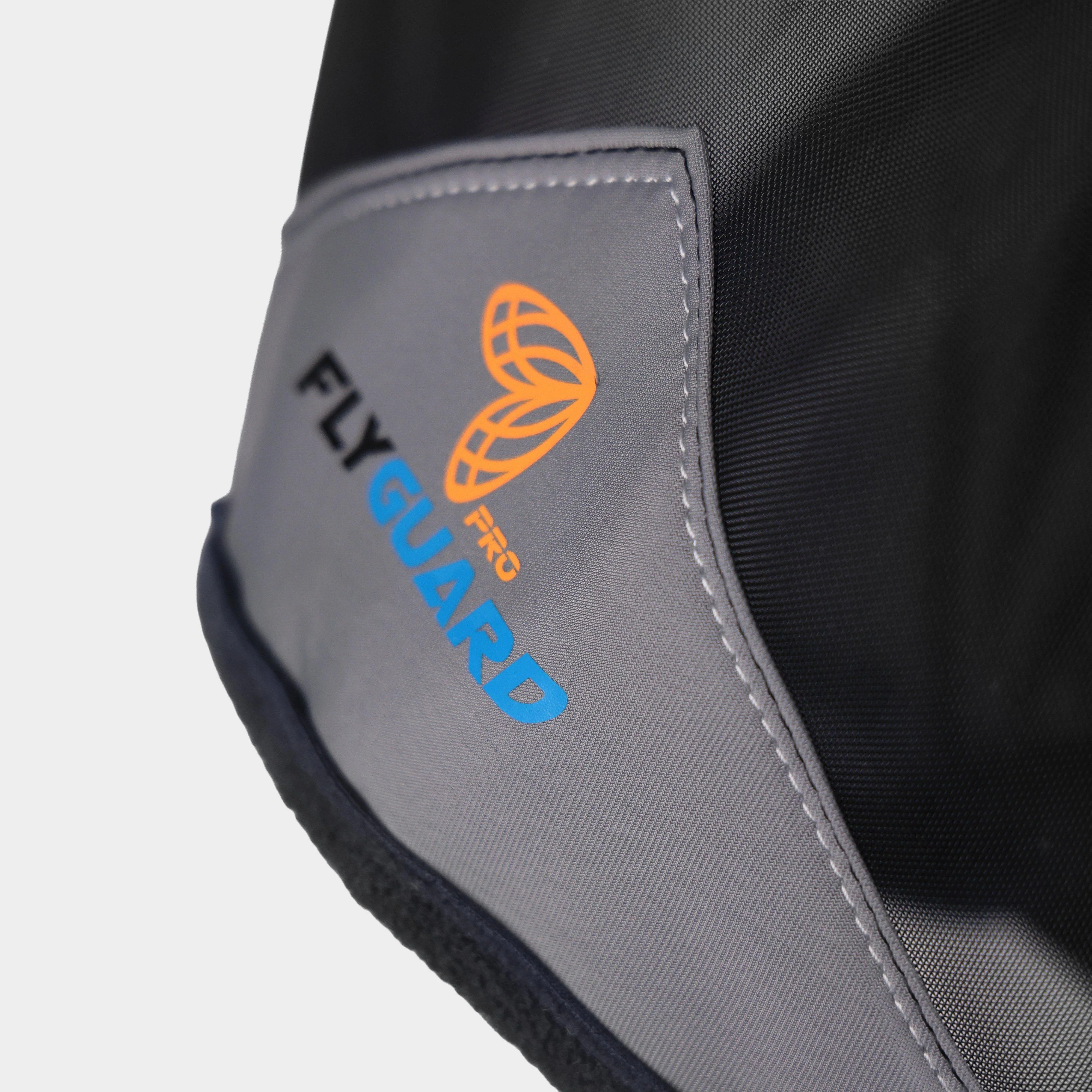 FlyGuard Pro Fine Mesh Fly Mask With Ear Holes Black - Image 3