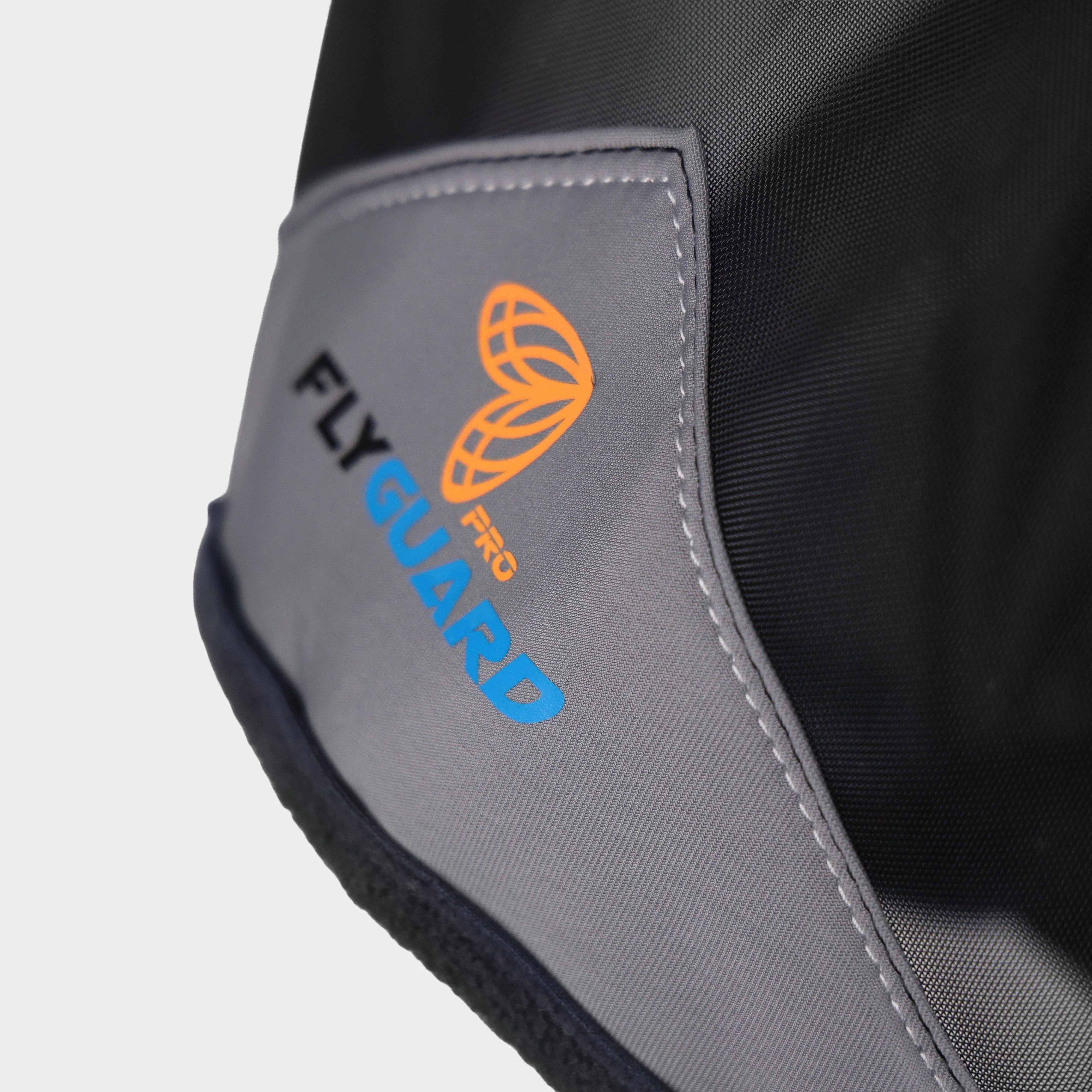 FlyGuard Pro Fine Mesh Fly Mask with Ears Black - Image 2