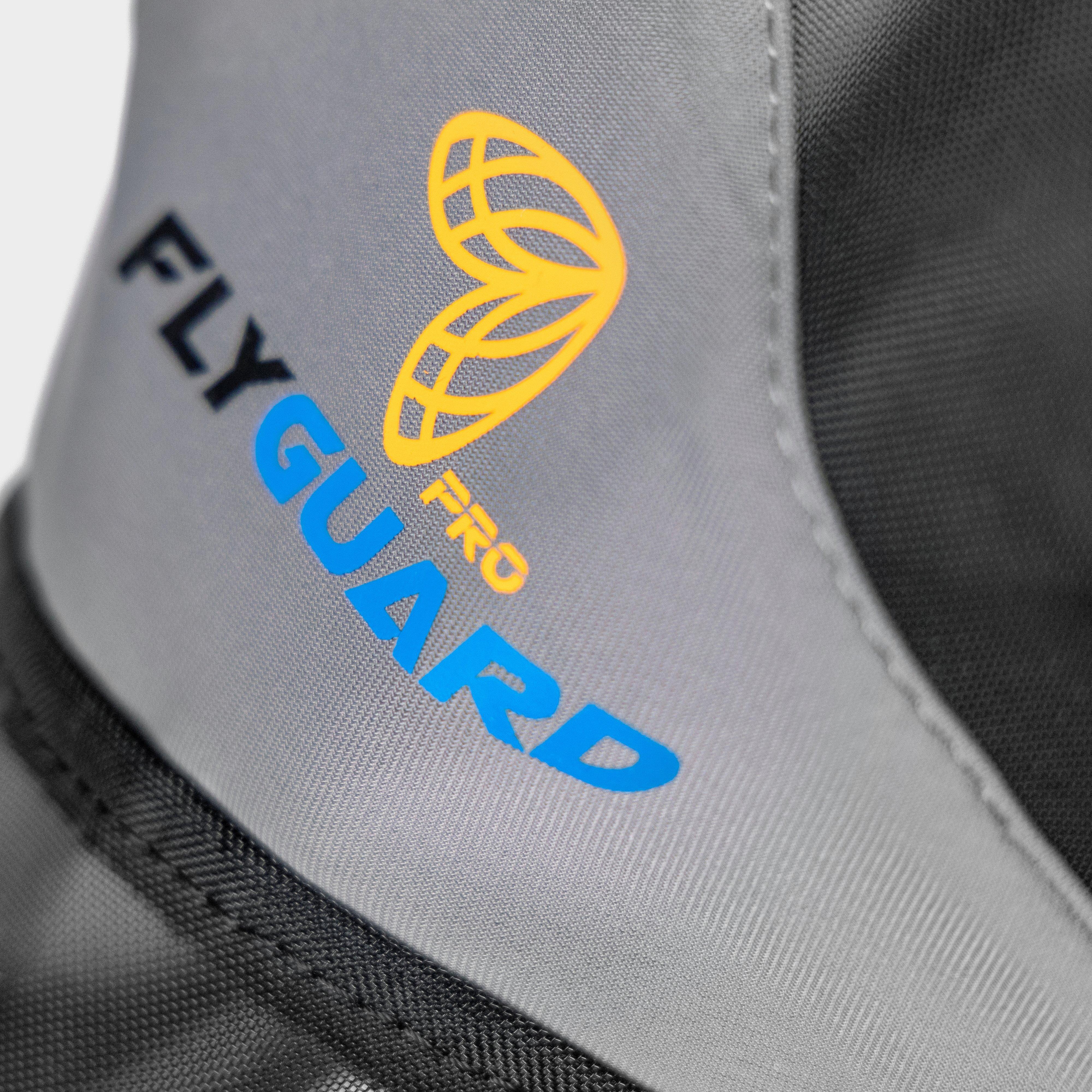 FlyGuard Pro Fine Mesh Fly Mask with Ears & Nose Black - Image 6