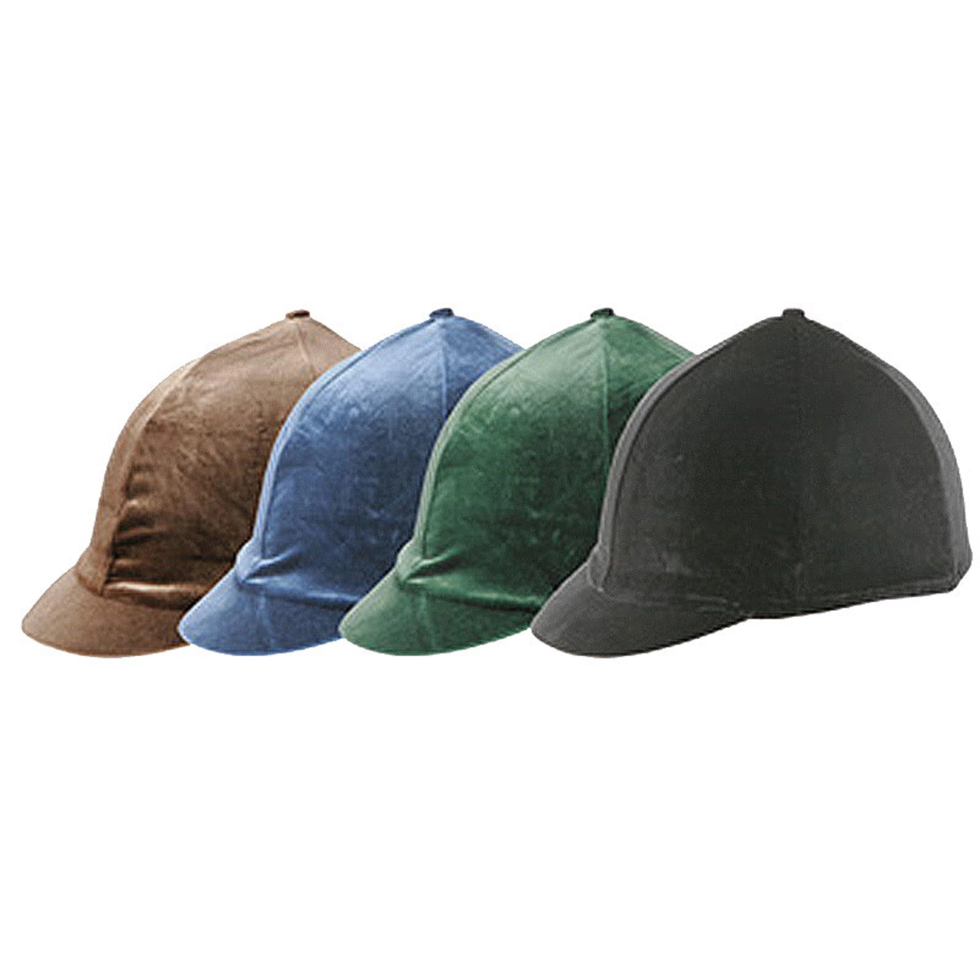 Velveteen Skull Cap Cover Navy - Image 2