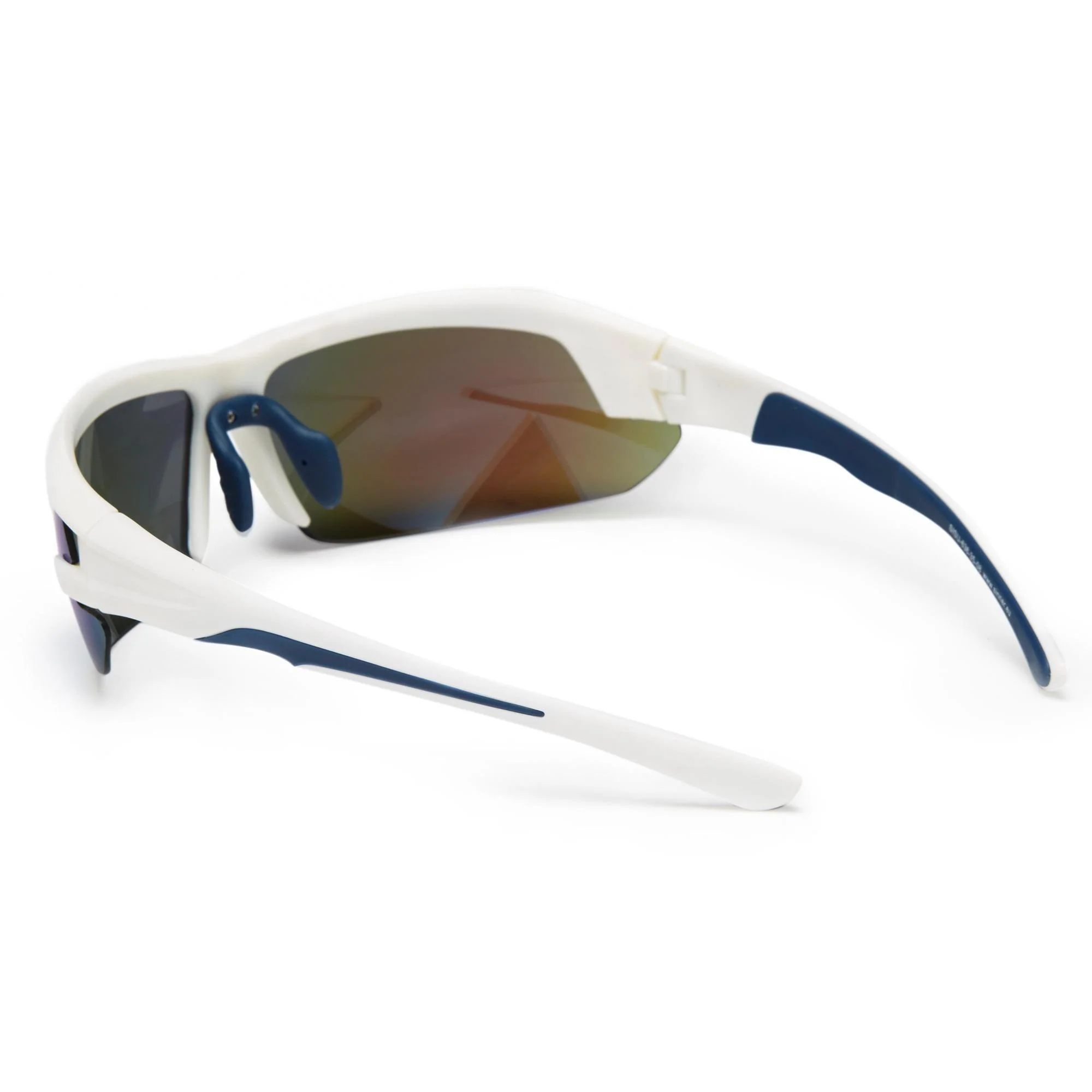 Speed Sunglasses (Matte White/Blue) - Image 3