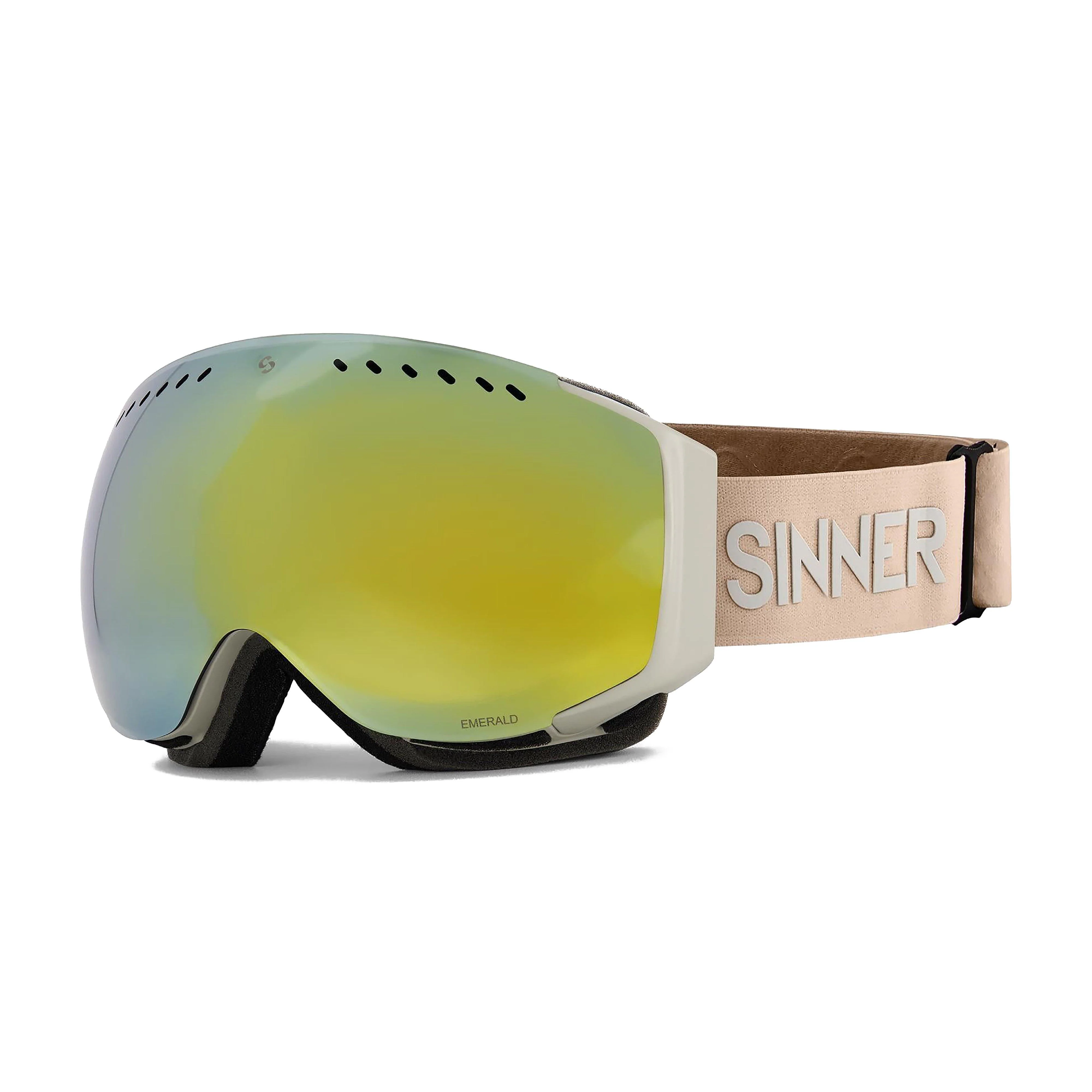 Unisex Emerald Ski Goggles - Image 3