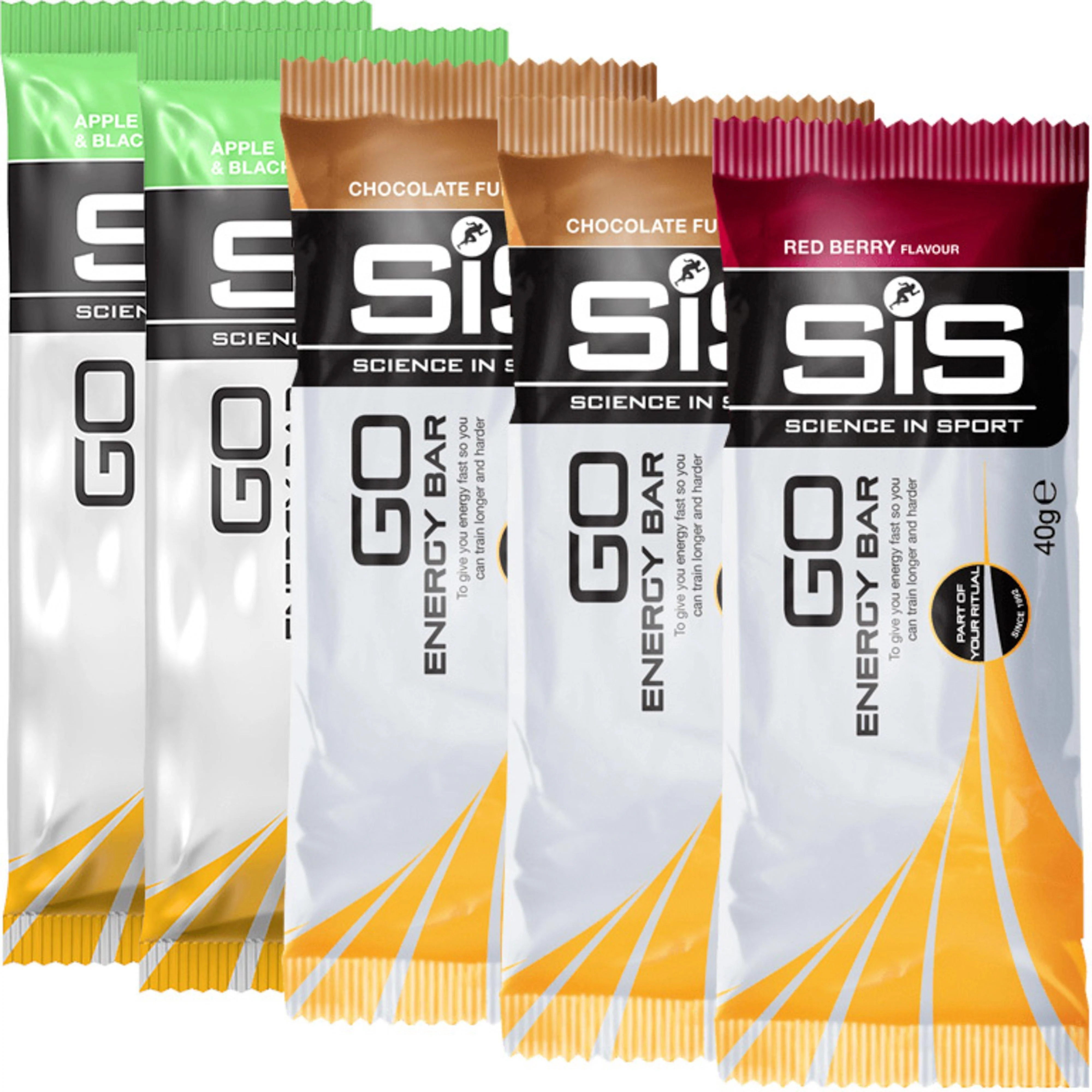 GO Energy Bar Mini 40g (5 Bar Variety Pack) - Image 2
