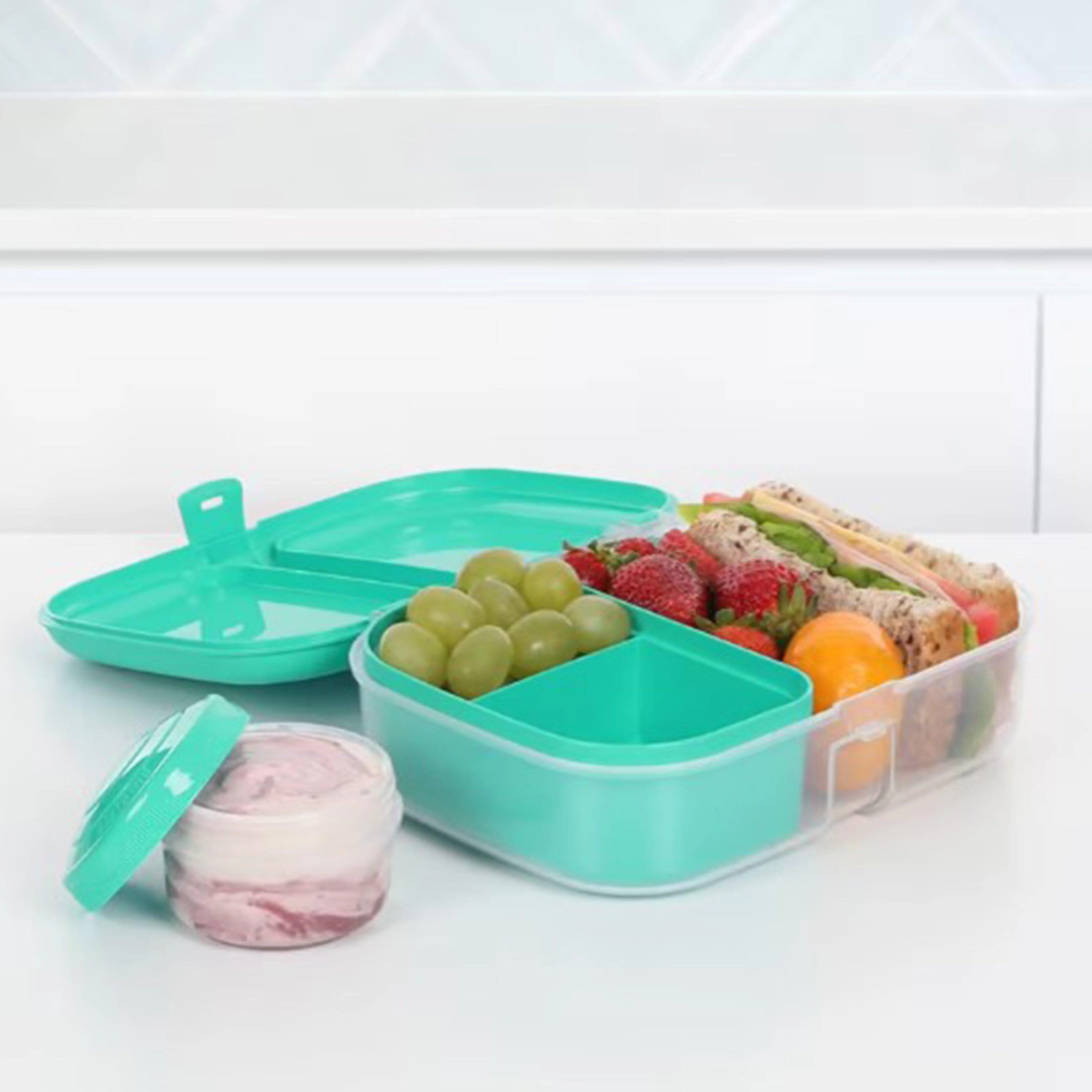 1.1L Ribbon™ Lunch with Mini Bite™ Container - Image 3