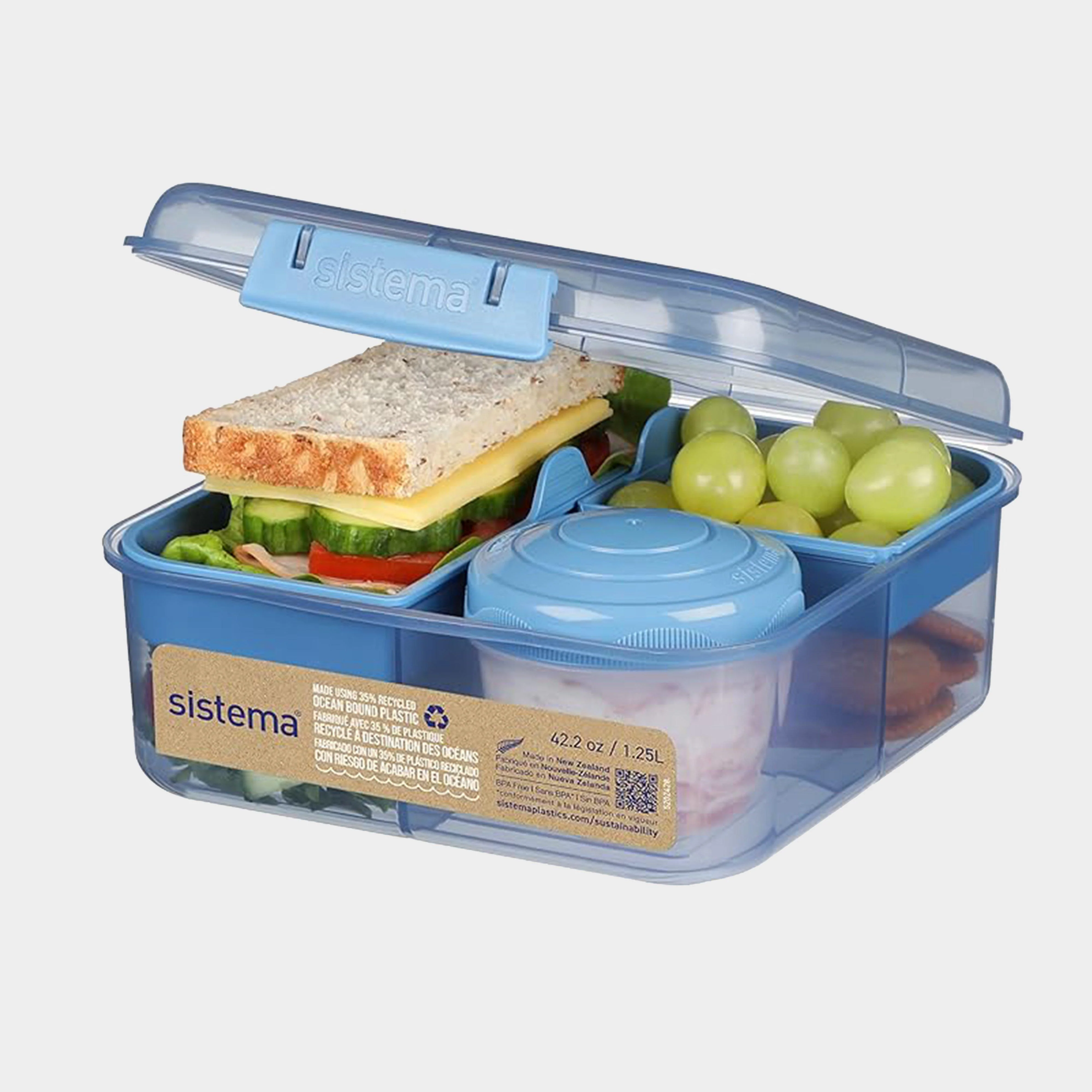 1.25L Bento Cube with Yoghurt Pot Container - Image 3
