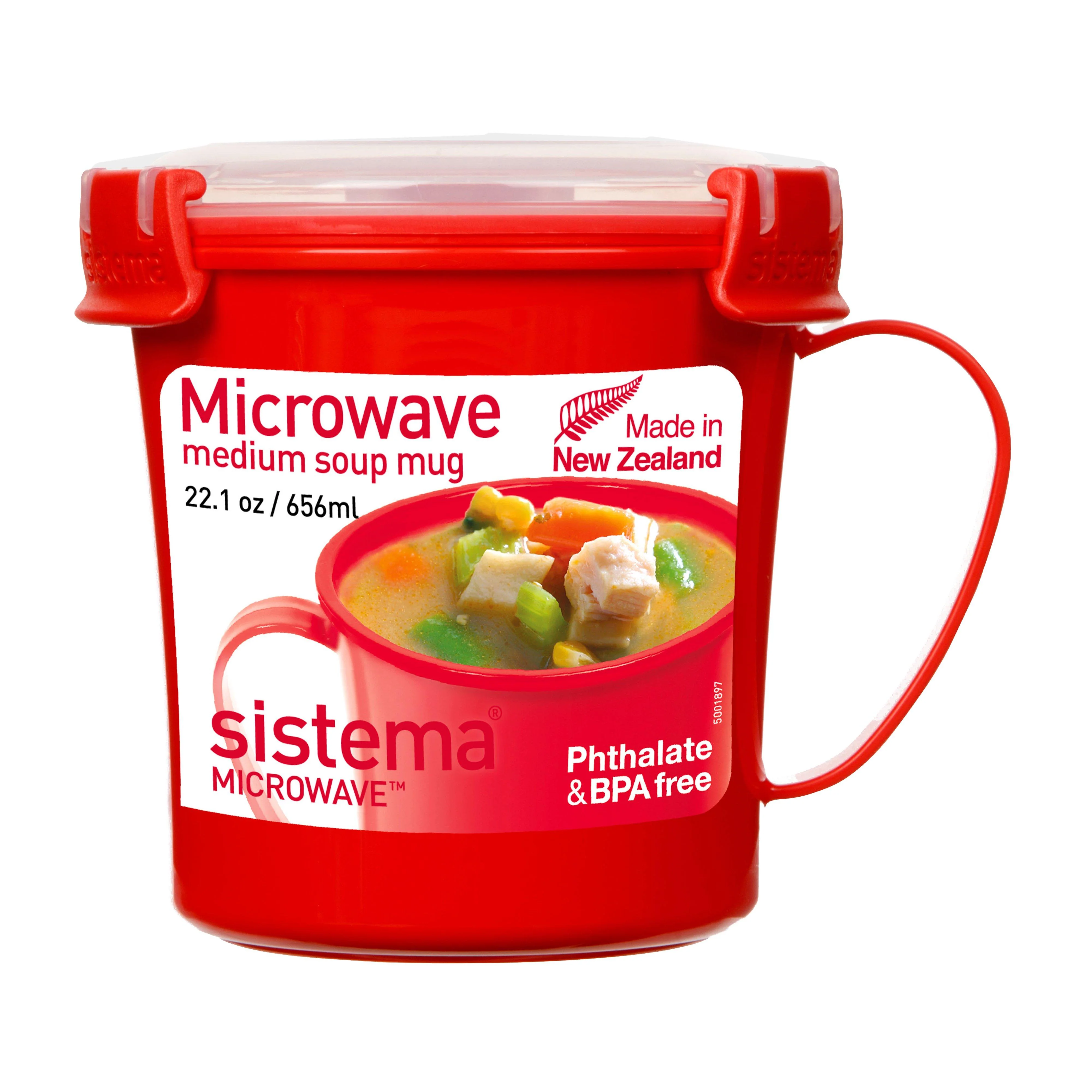 656ml Microwave™ Medium Soup Mug - Image 2