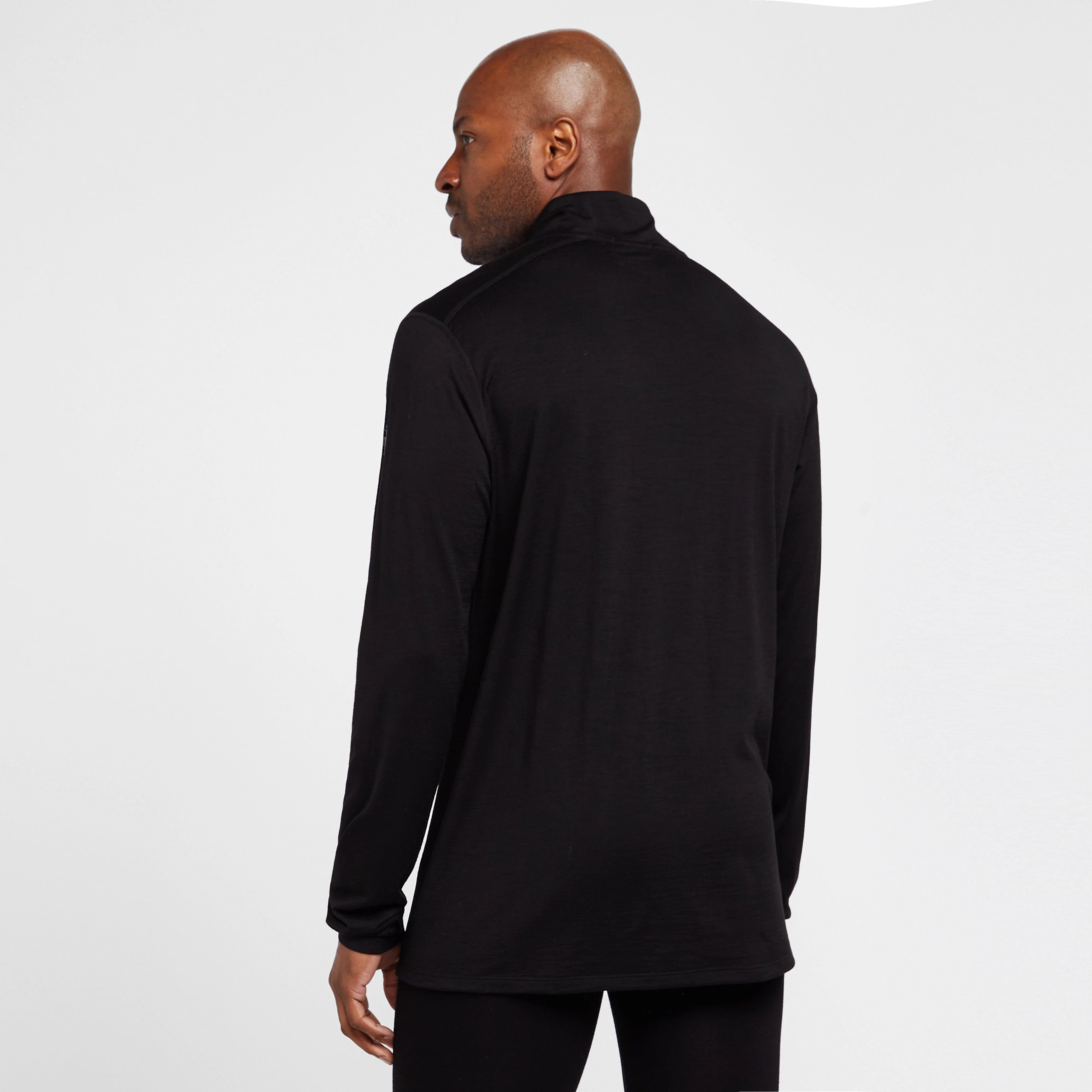 Men's Classic All-Season Merino Half-Zip Baselayer Top - Image 2