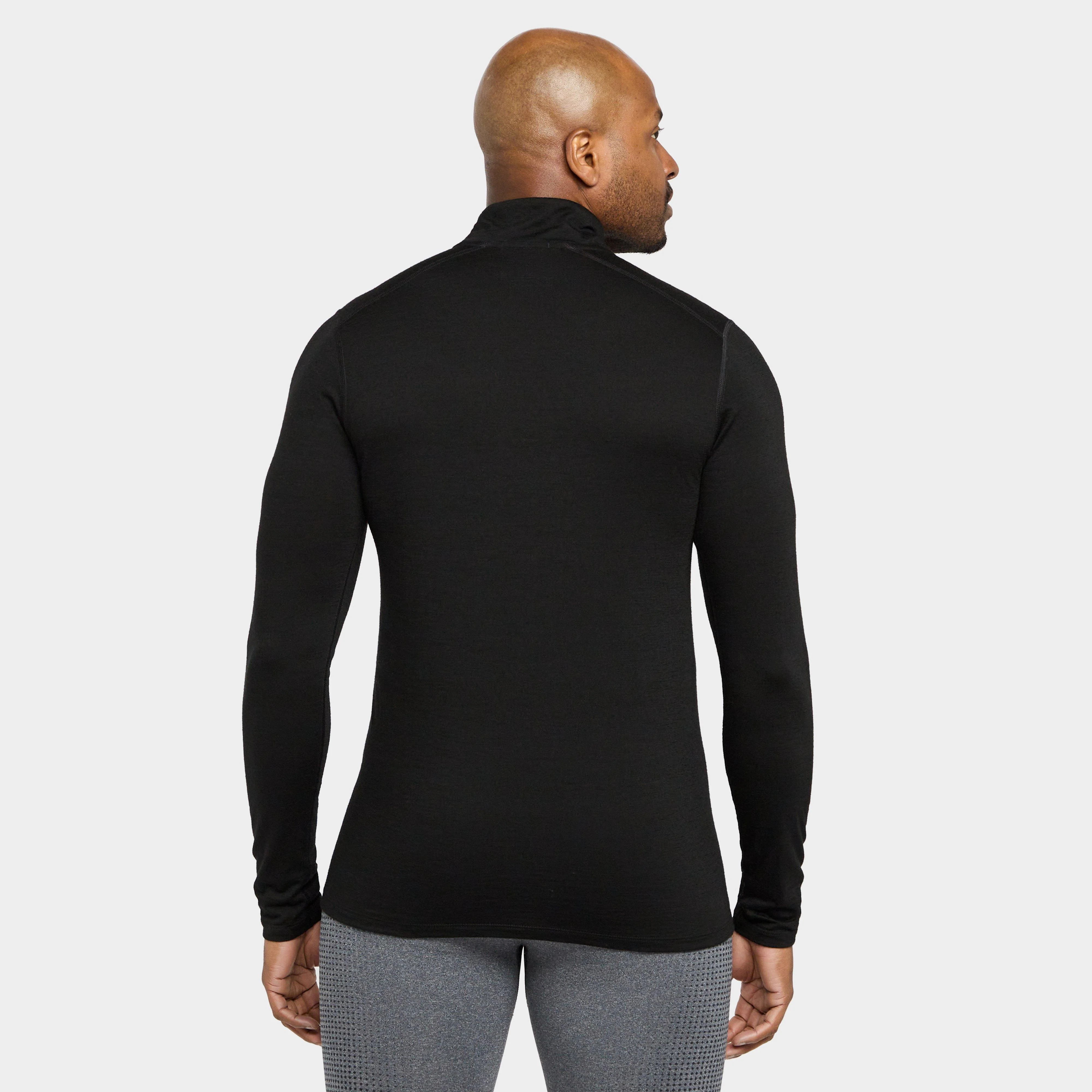 Men's Classic All-Season Merino Half-Zip Baselayer Top - Image 2