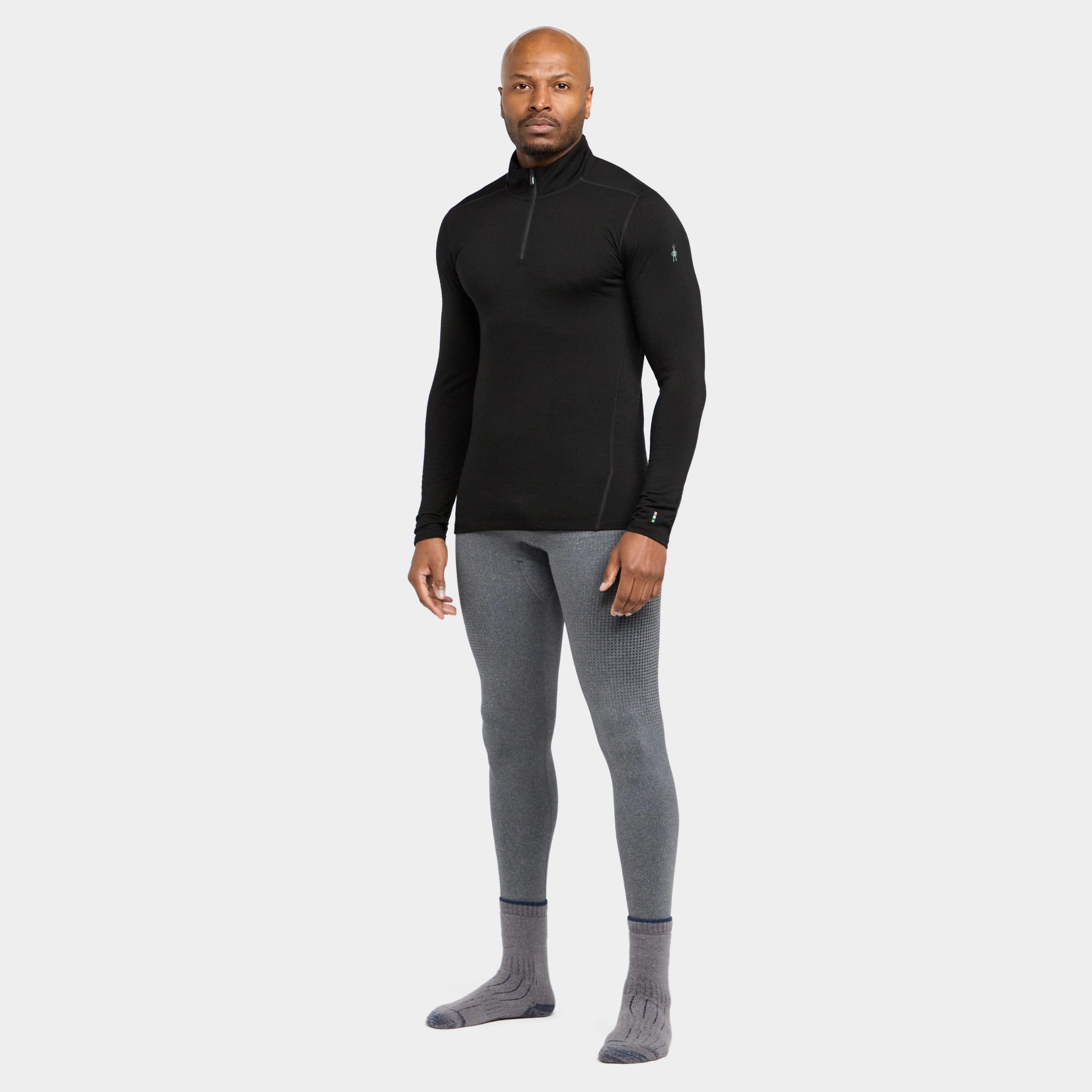 Men's Classic All-Season Merino Half-Zip Baselayer Top - Image 3