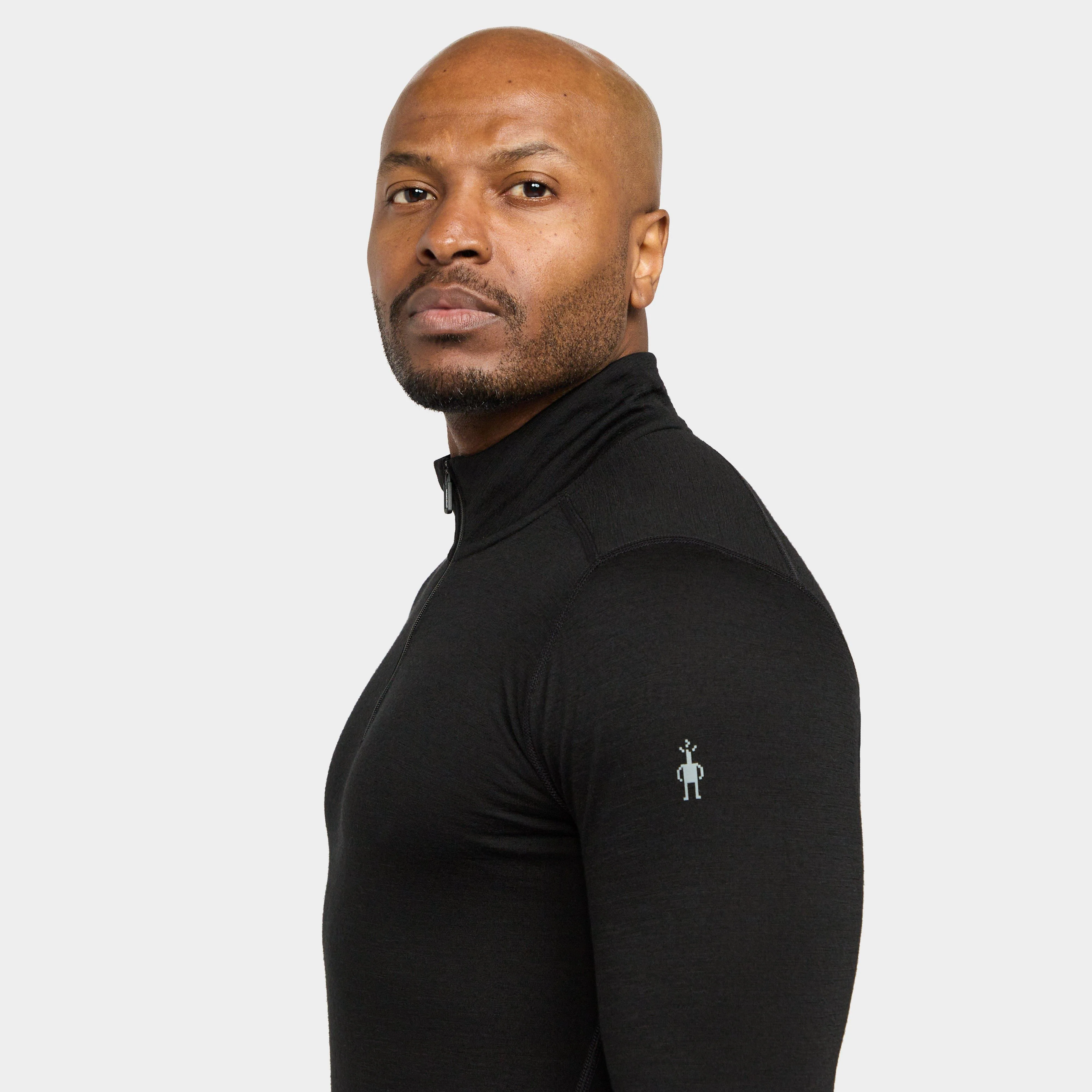 Men's Classic All-Season Merino Half-Zip Baselayer Top - Image 4